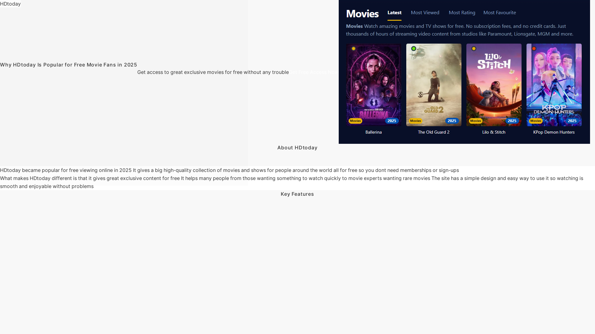 website screenshot of https://hdtoday-4v1n.pages.dev/