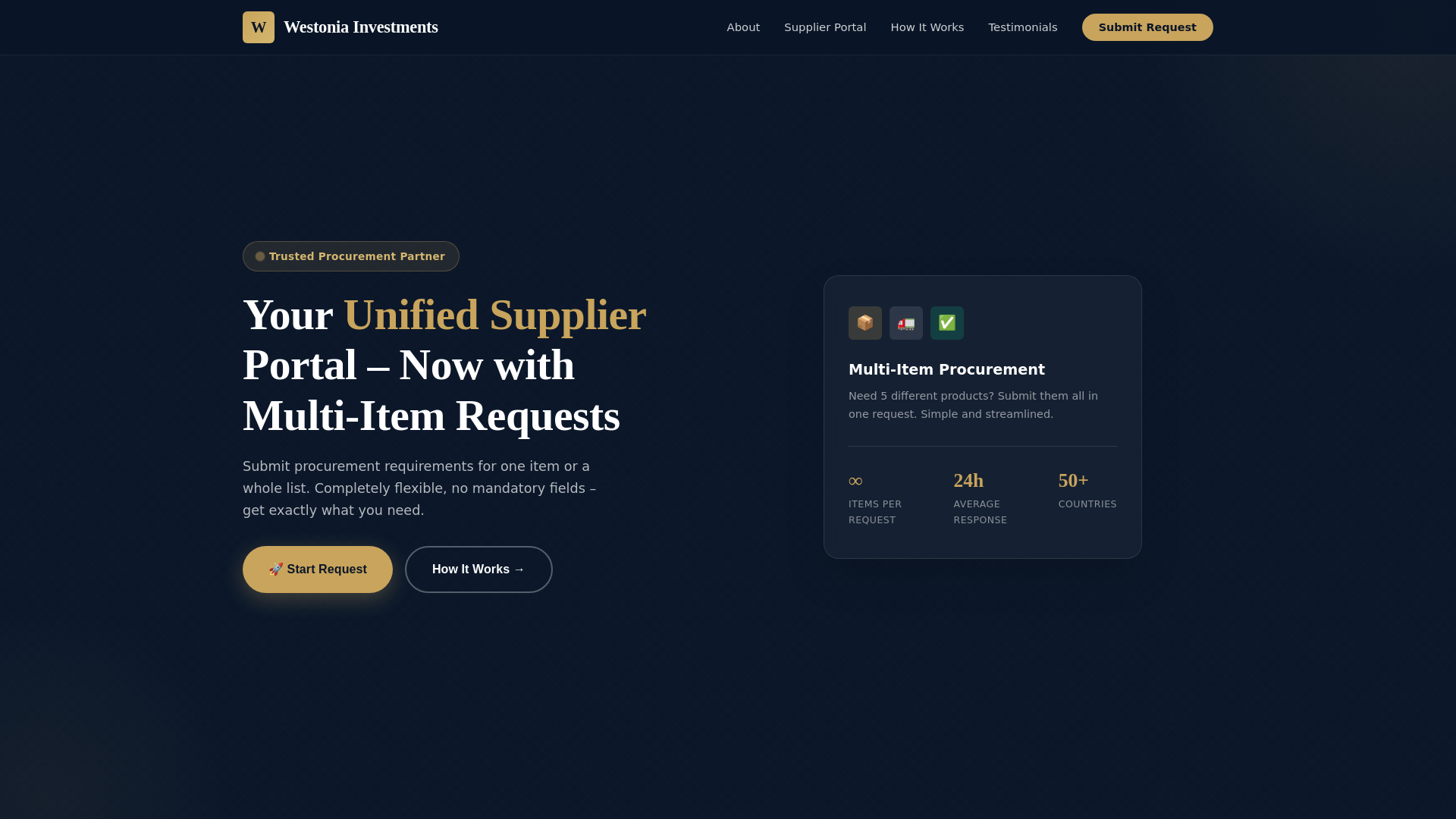 website screenshot of https://westoniagy.com/