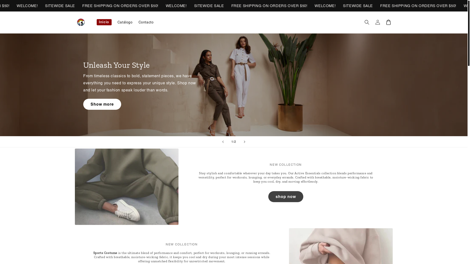 website screenshot of https://urbana247.store/
