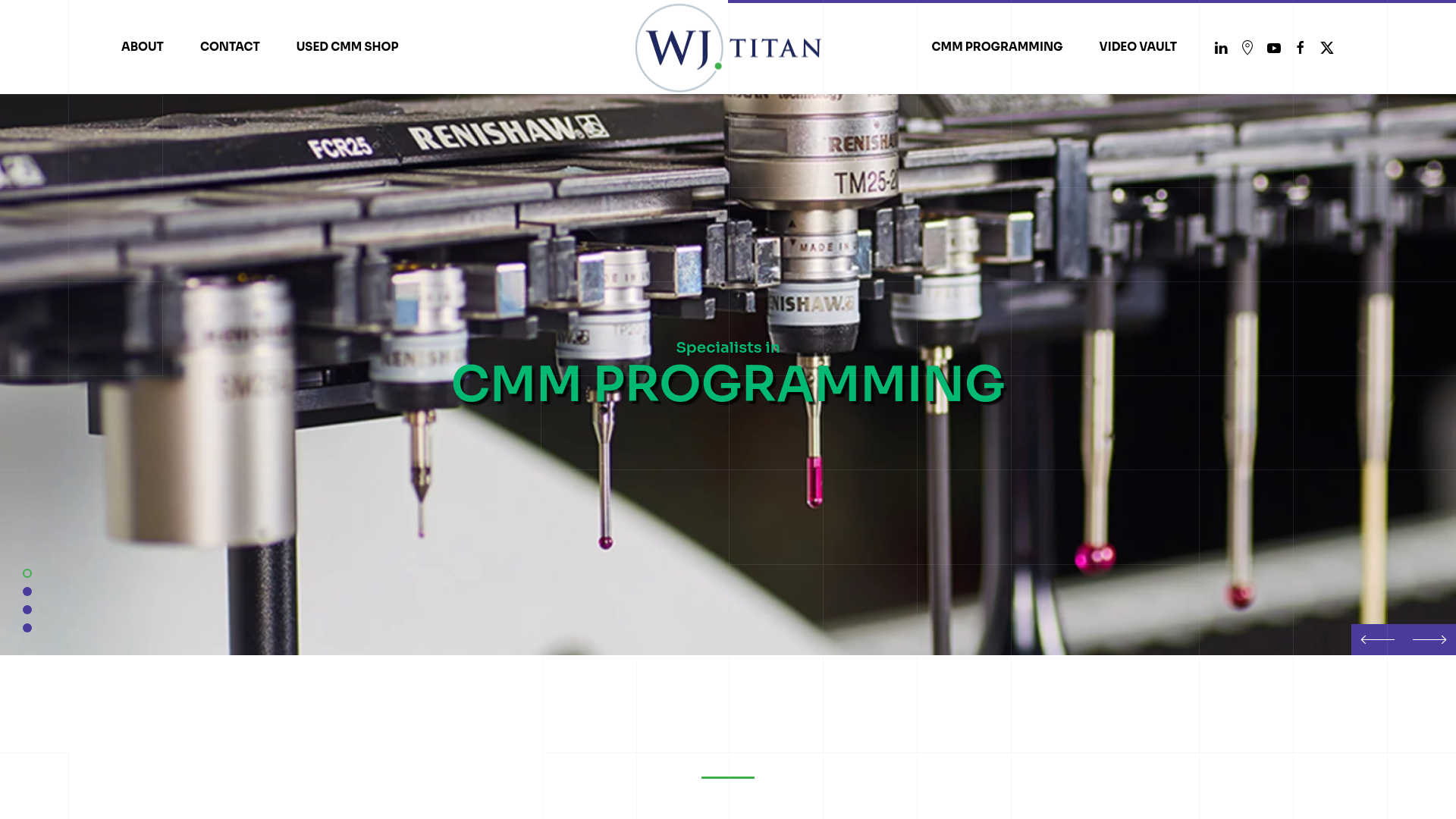 website screenshot of https://wjtitanusa.com/