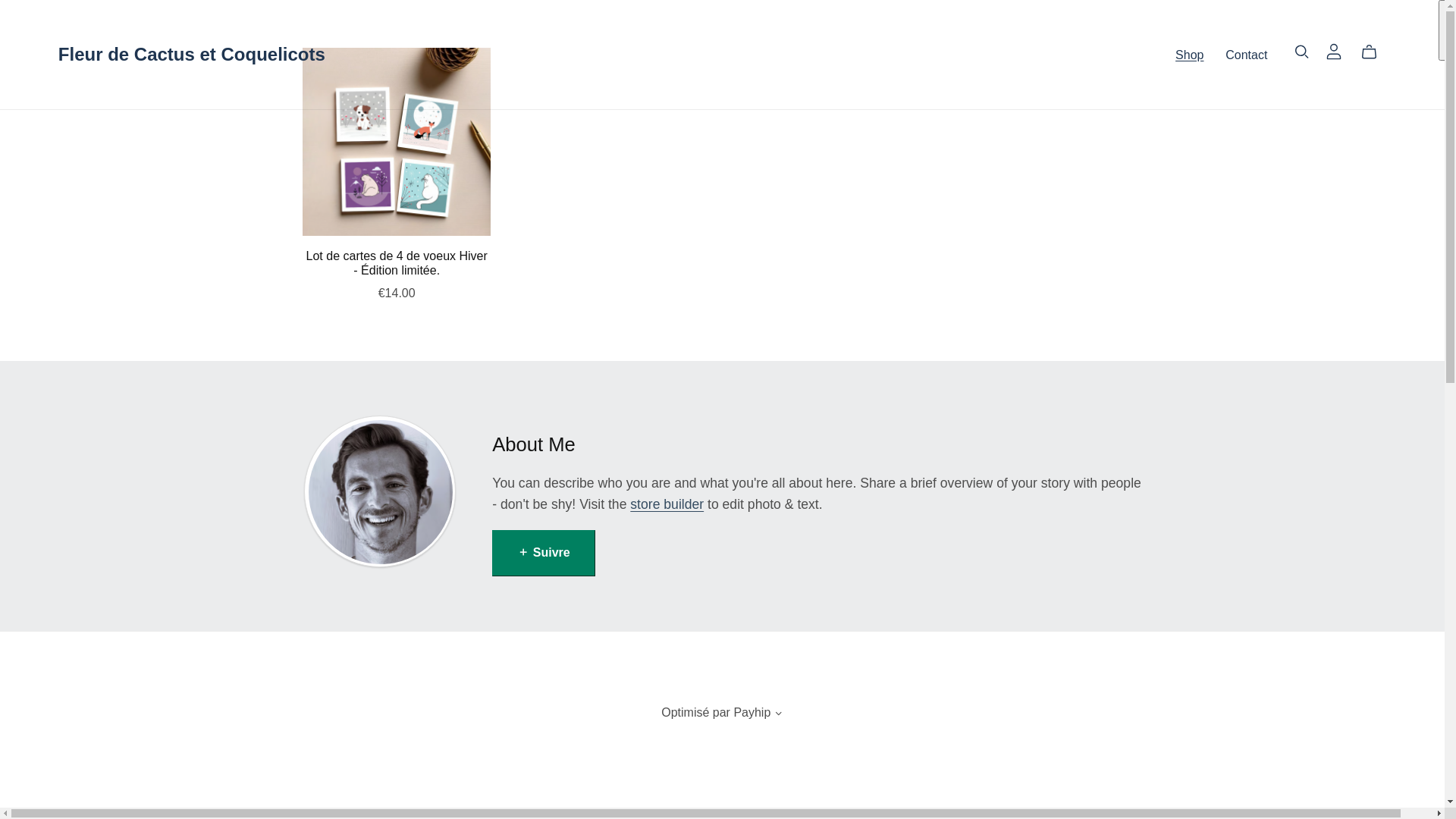 website screenshot of https://atelierfleurdecactus.fr/