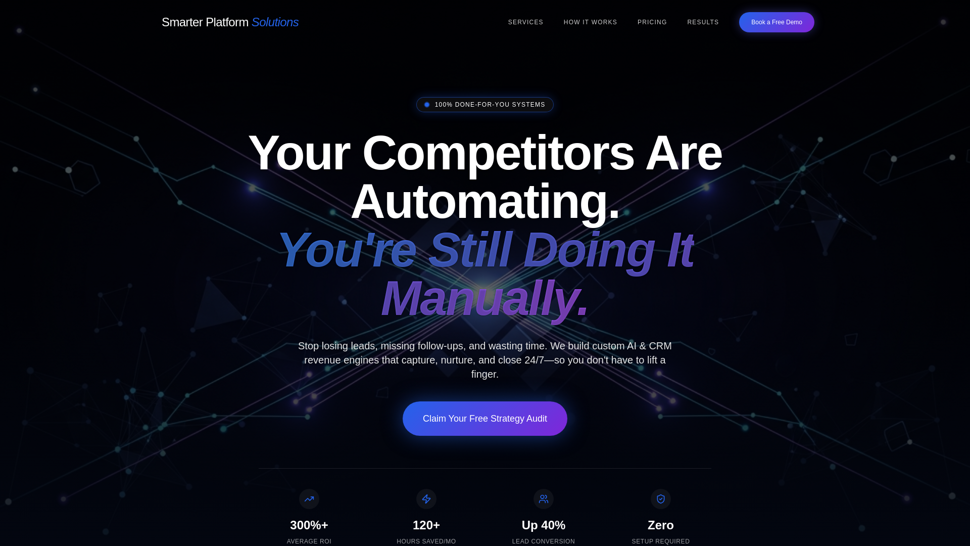 website screenshot of https://smarterplatformsolutions.com/