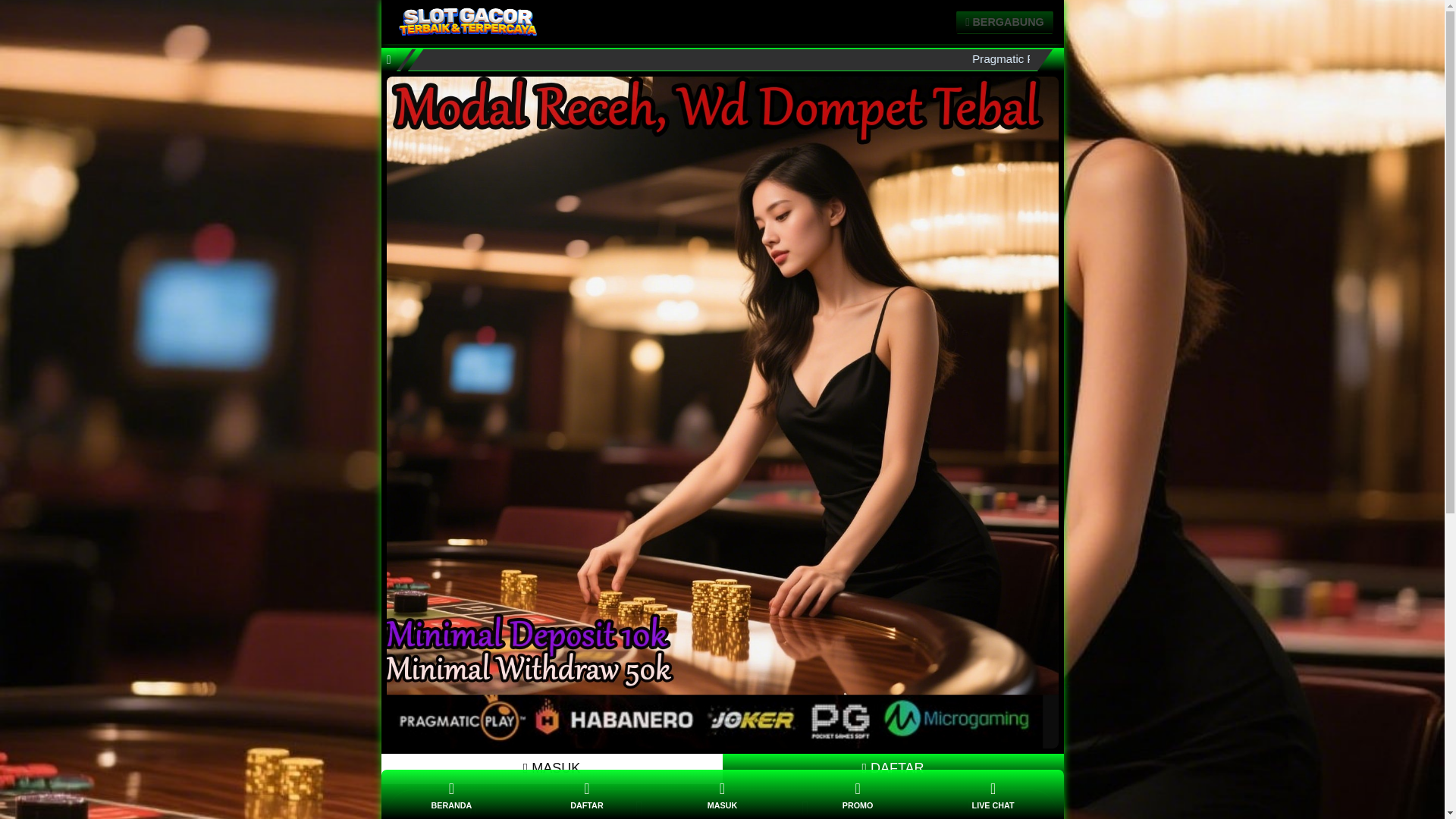 website screenshot of https://akun-demo-mahjongways.pages.dev/