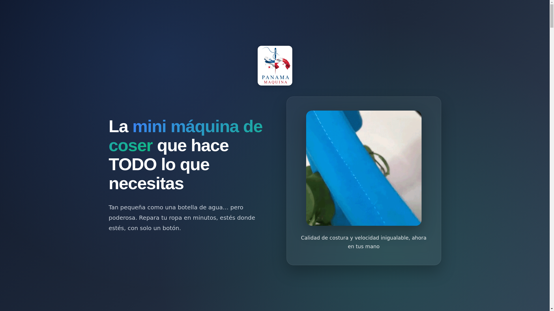 website screenshot of https://panamamaquina.pages.dev/