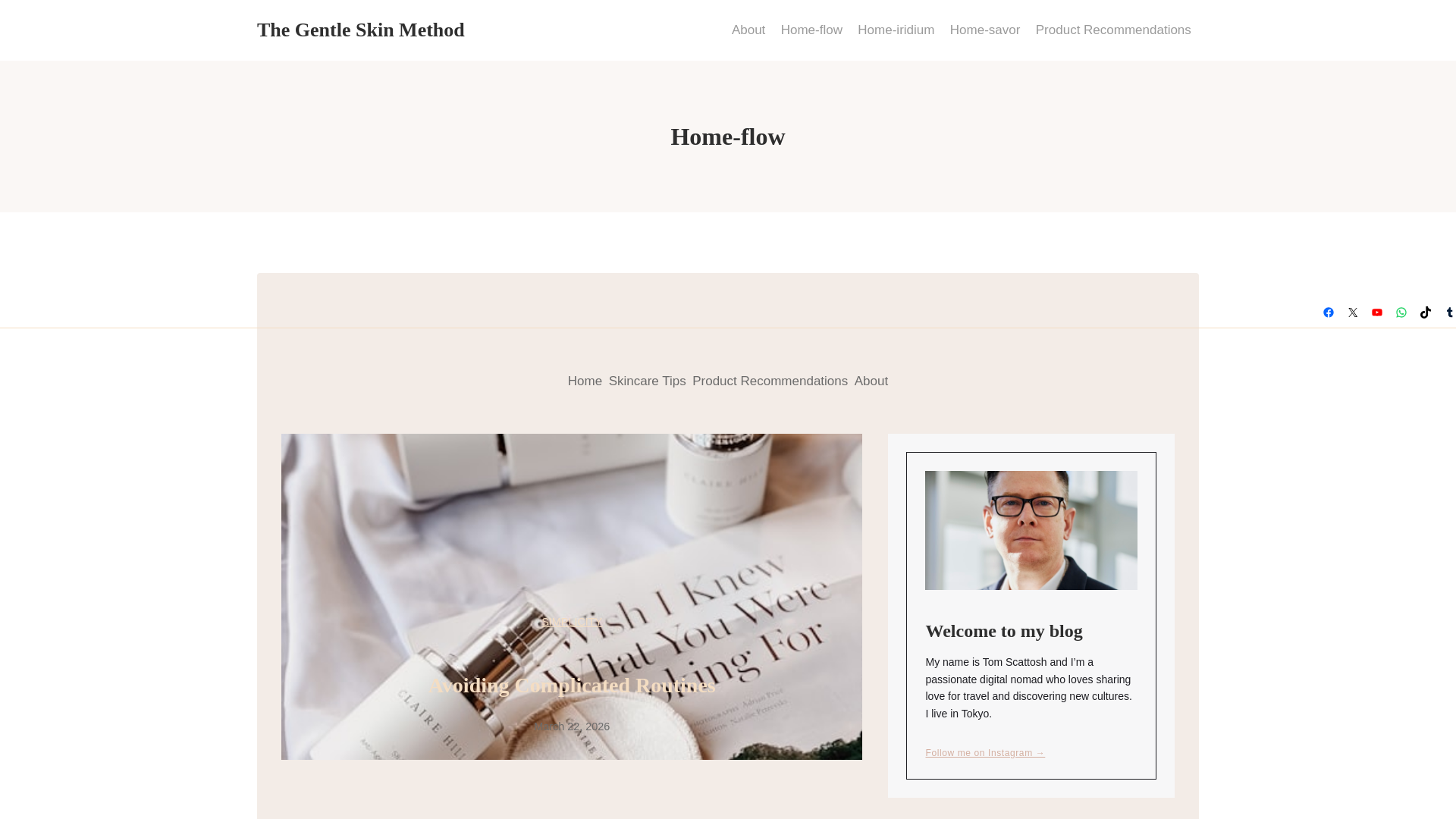 website screenshot of https://thegentleskinmethod.com/