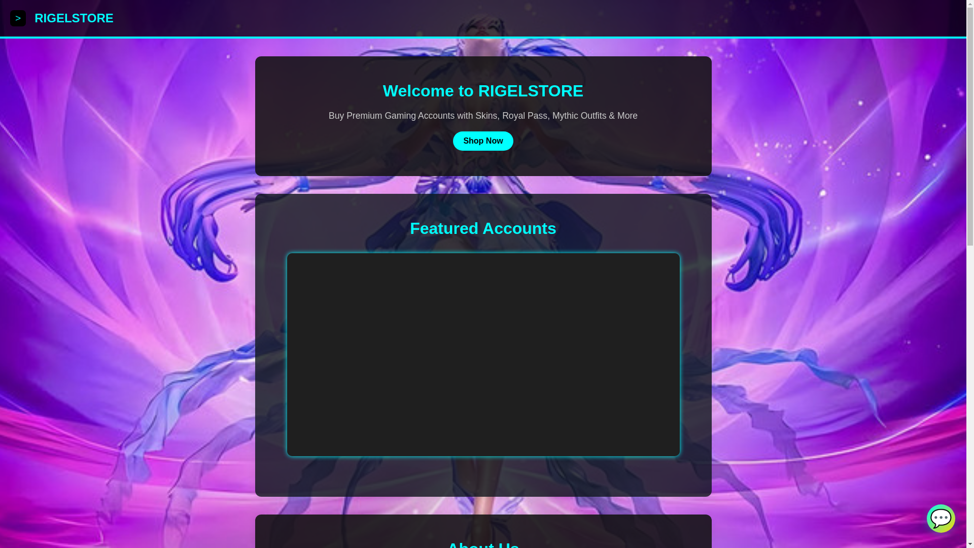 website screenshot of https://rigelstore1.pages.dev/