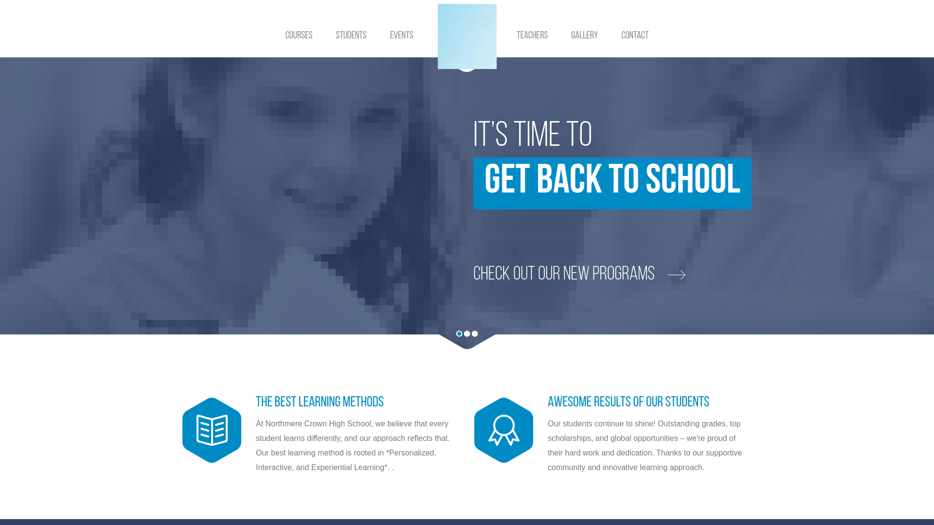 website screenshot of https://northmerecrownhigh.com/