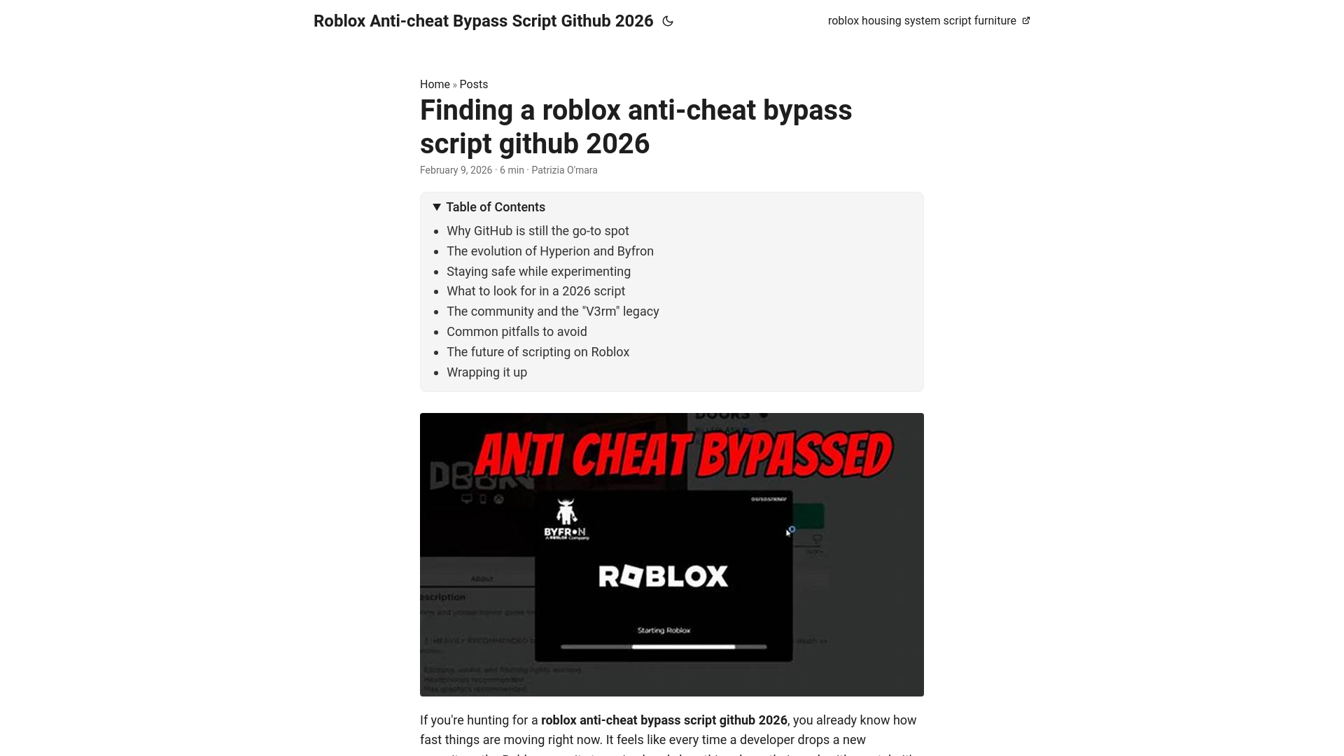 website screenshot of https://roblox-anti-cheat-bypass-script-github-2026.pages.dev/