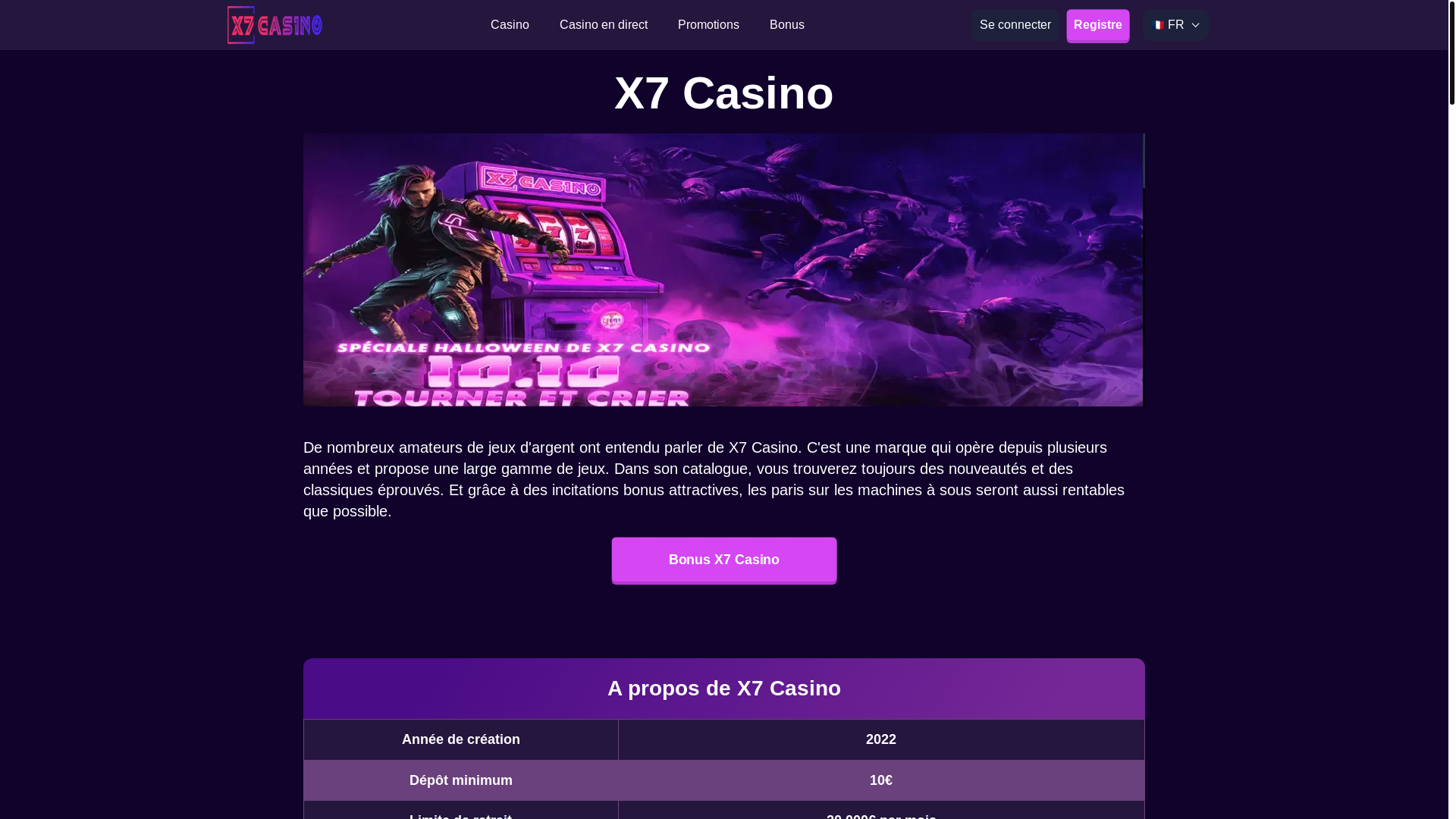website screenshot of https://casinox7-fr-2657.pages.dev/