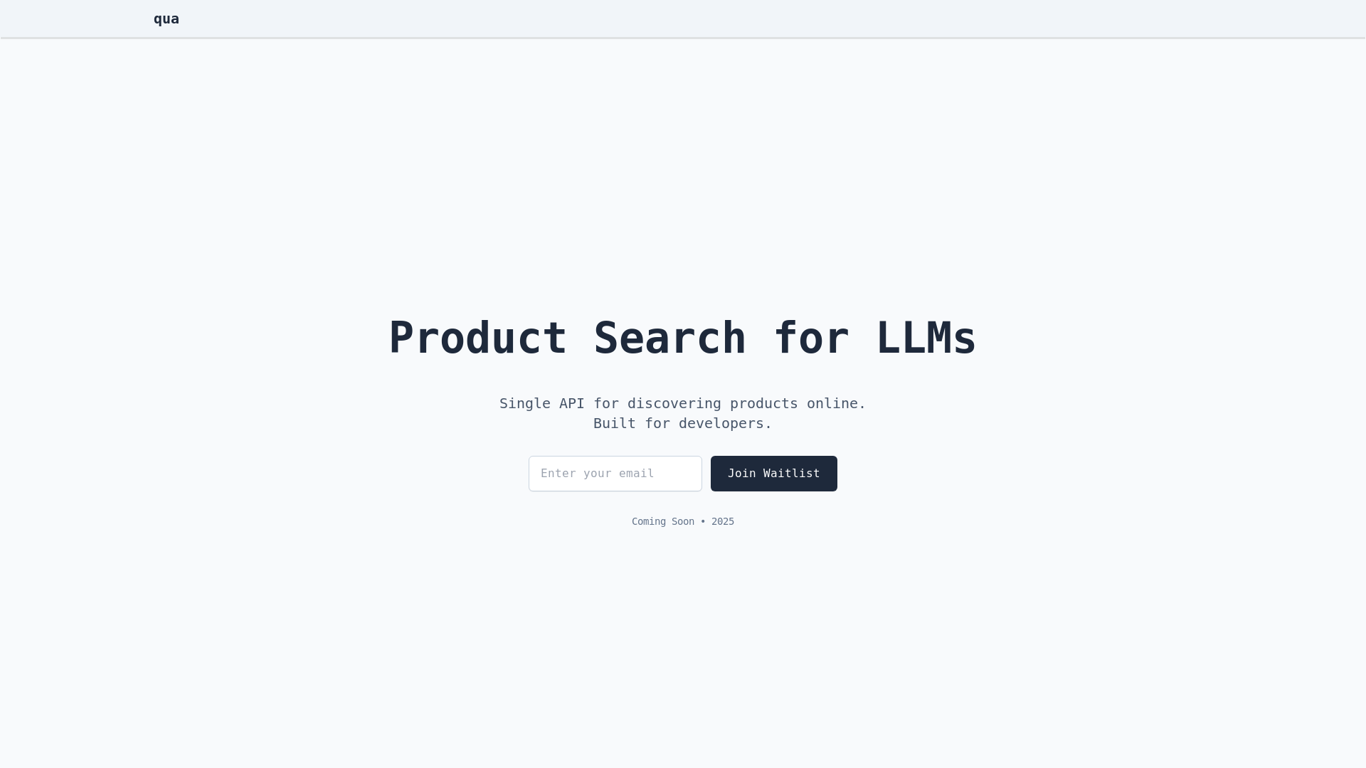website screenshot of https://qua-landing.pages.dev/