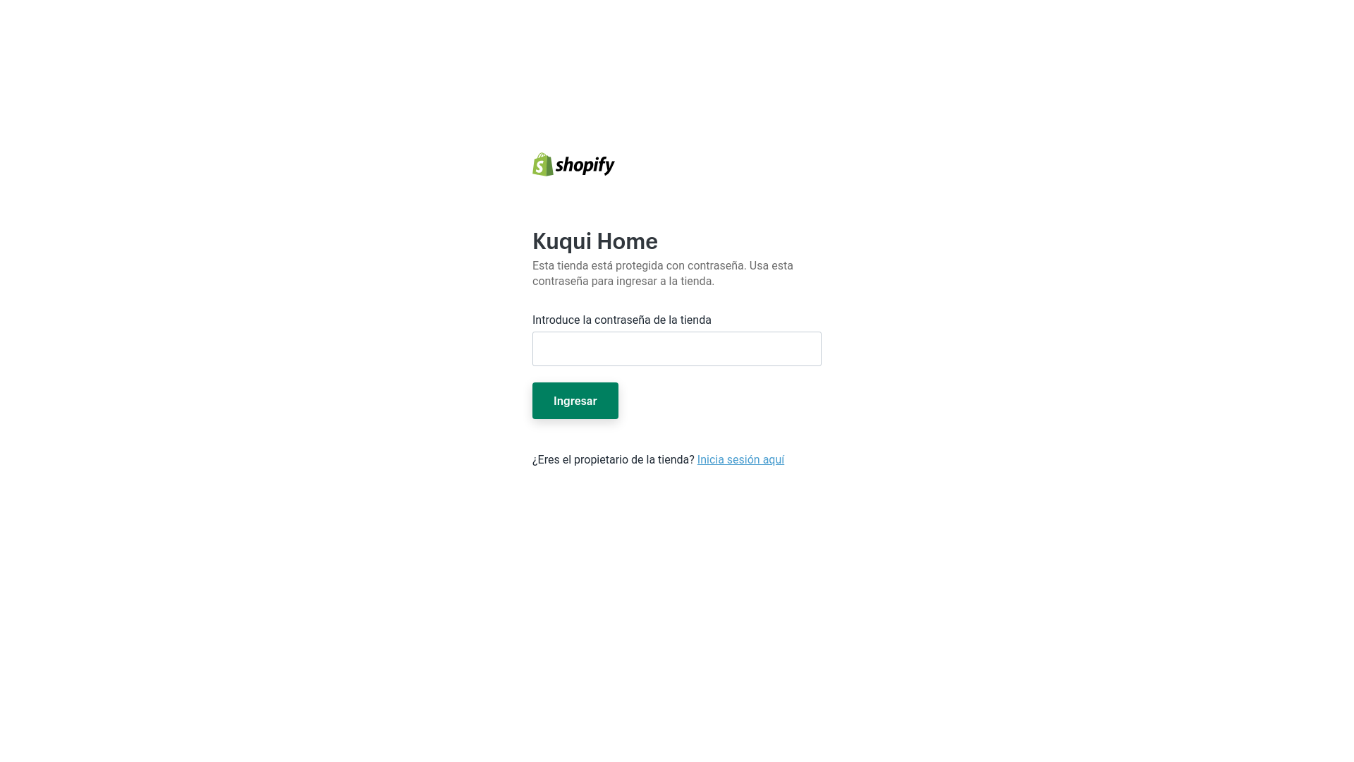 website screenshot of https://kuquihome.com/
