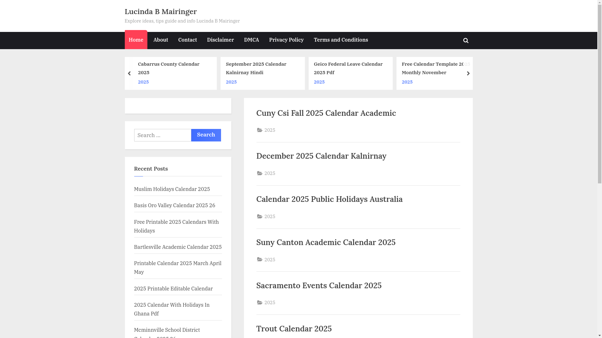 website screenshot of https://lucindabmairinger.pages.dev/