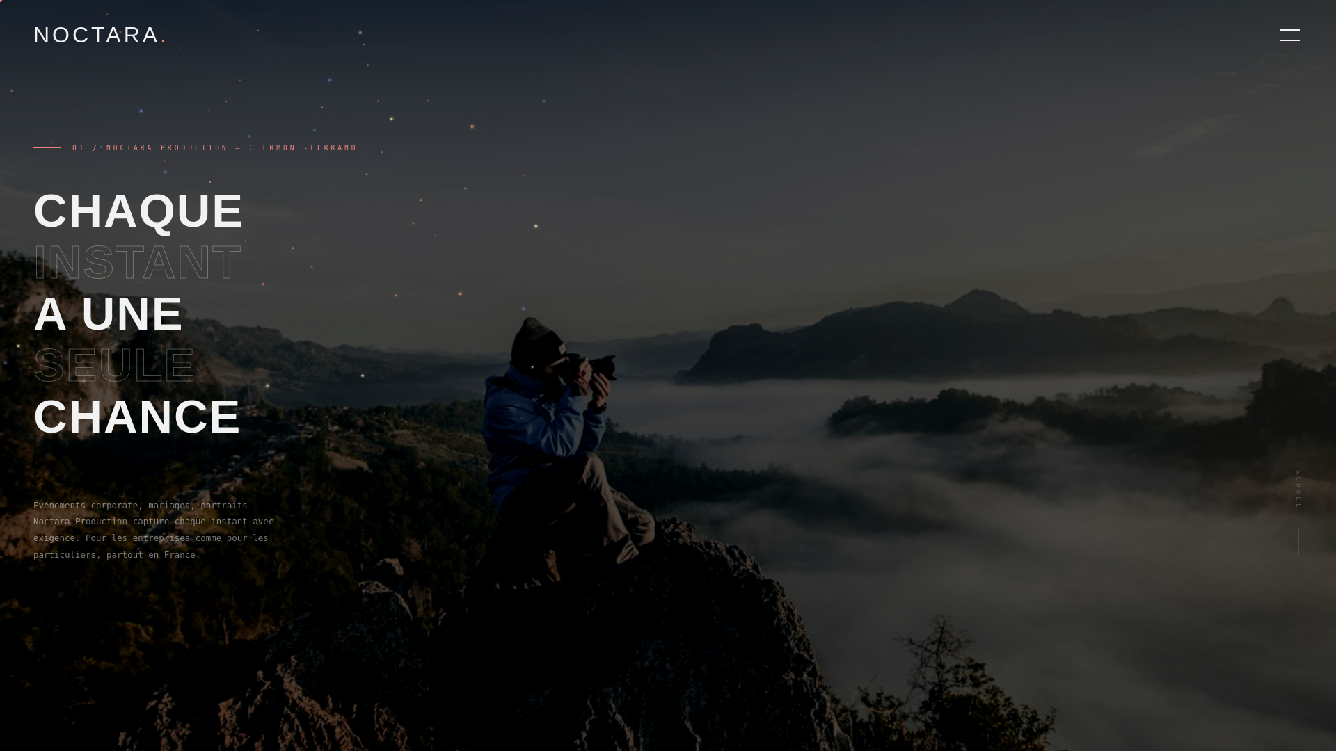 website screenshot of https://thenoctara.com/