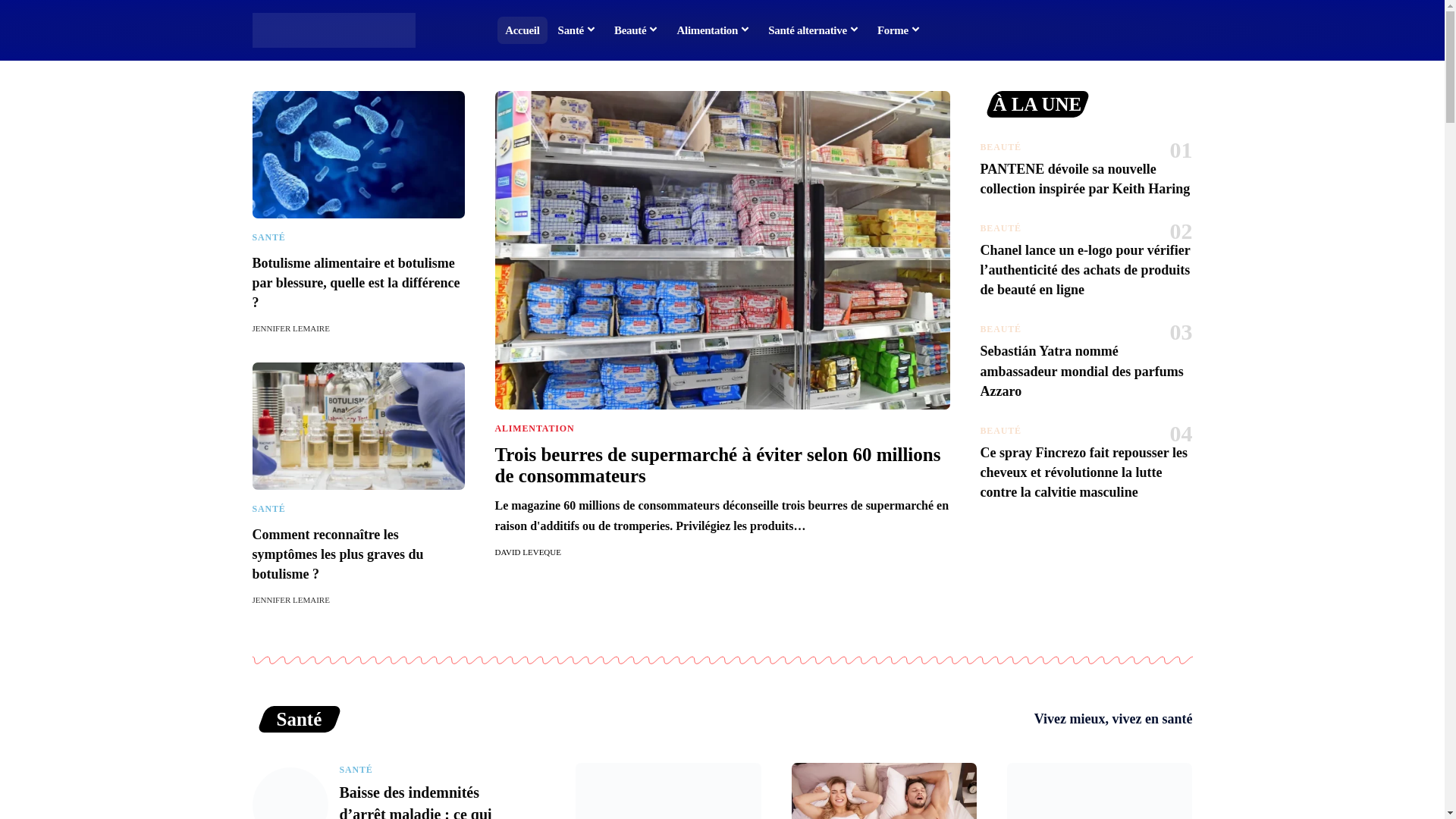website screenshot of https://auravita.fr/