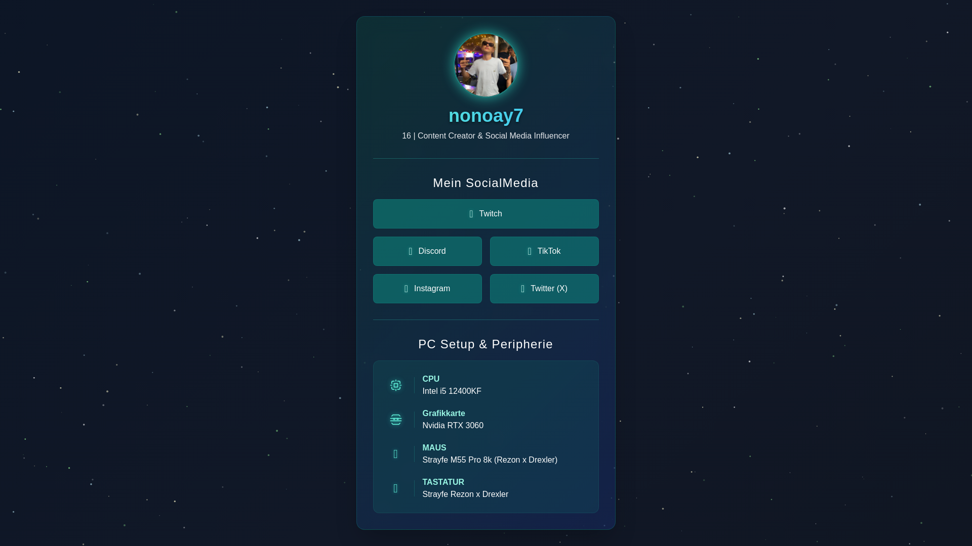 website screenshot of https://honne.pages.dev/