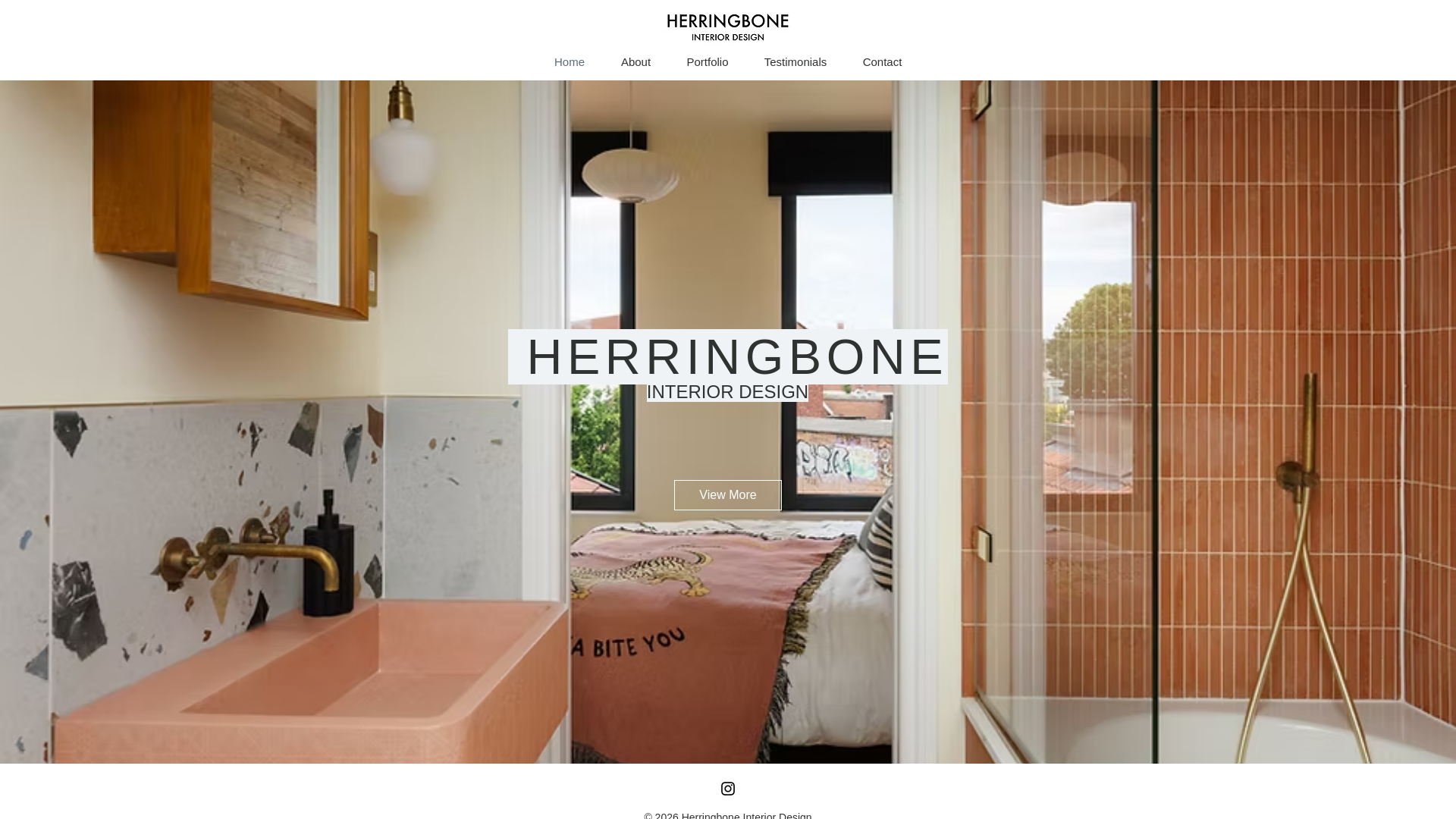 website screenshot of https://herringboneinteriordesign.com/
