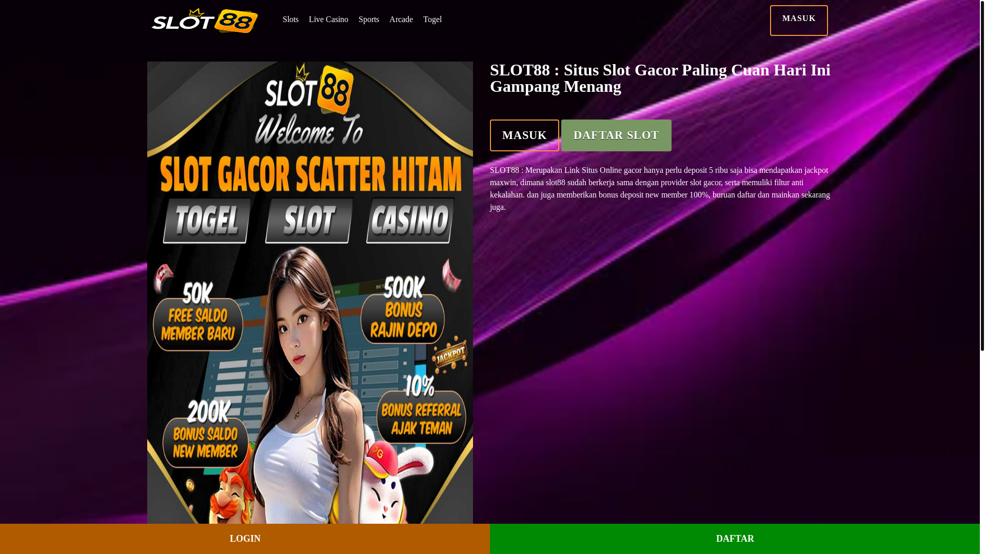 website screenshot of https://bapakcok-eew.pages.dev/