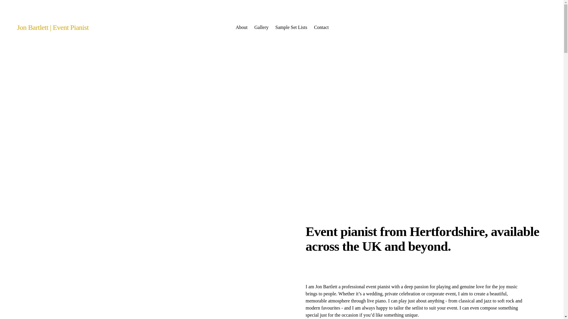 website screenshot of https://jonbartletteventpianist.com/