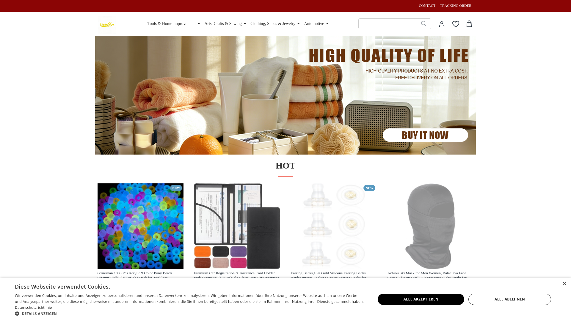website screenshot of https://rwalkn.com/
