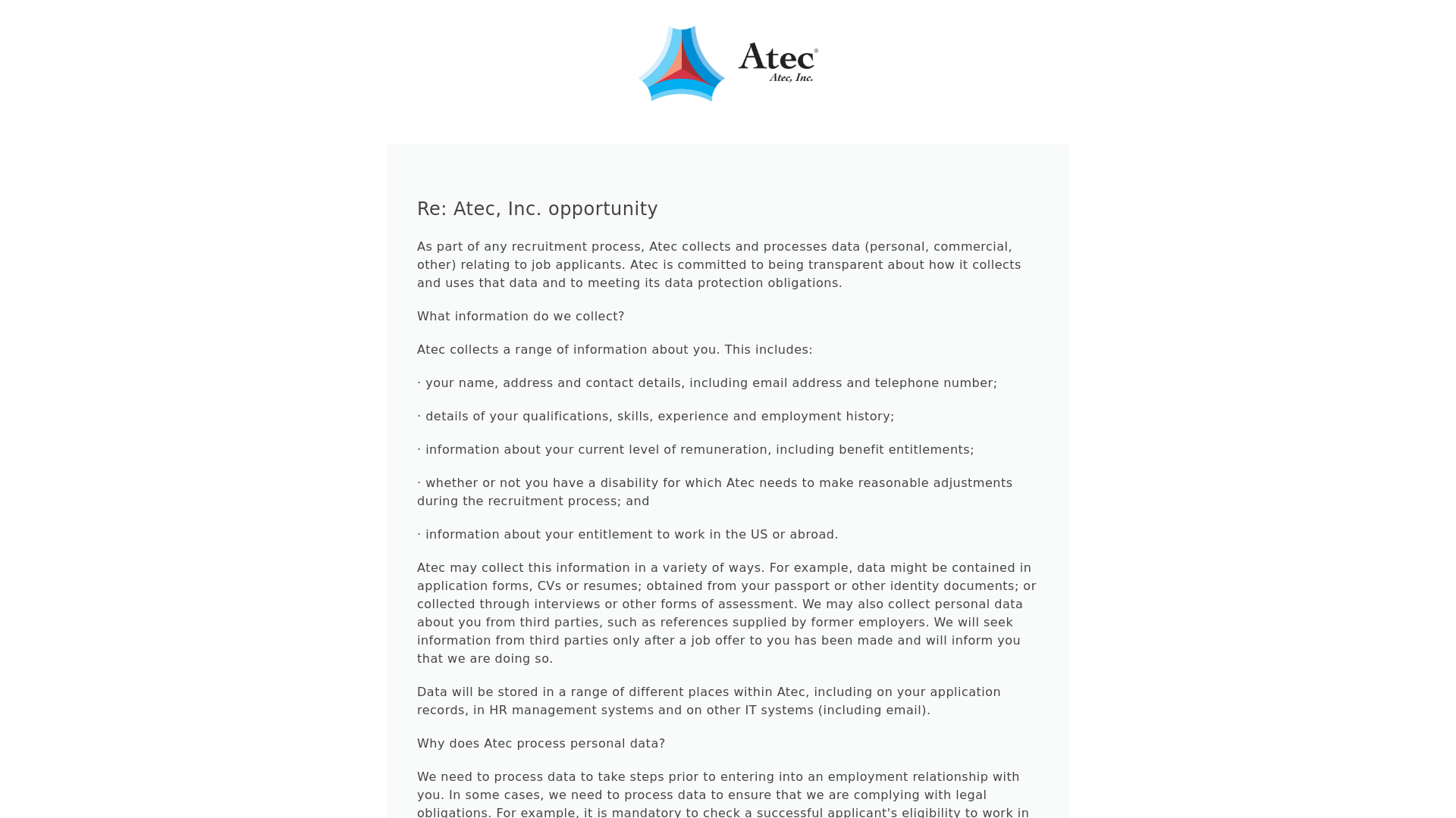 website screenshot of https://atec-inc.breezy.hr/m/b85528248f7d/consent