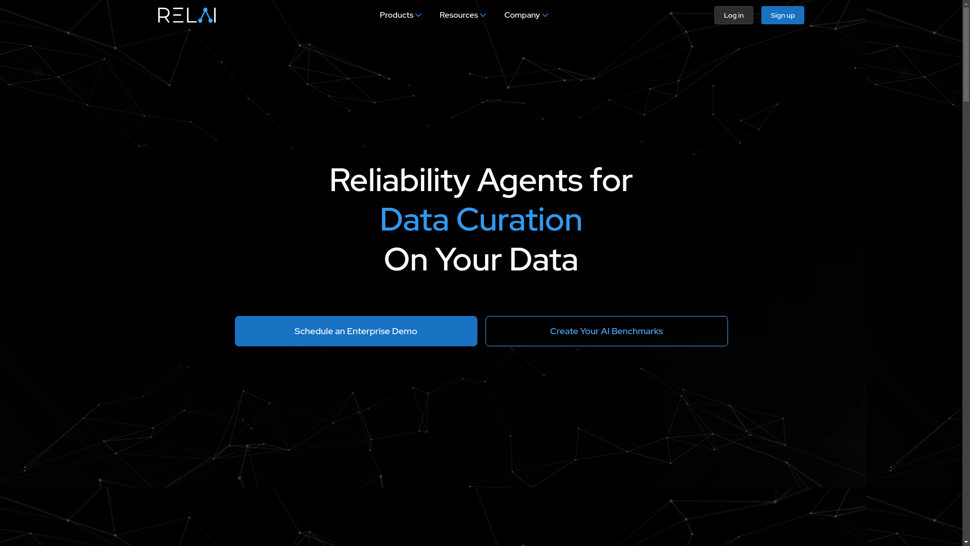 website screenshot of https://relai-landing-page.pages.dev/