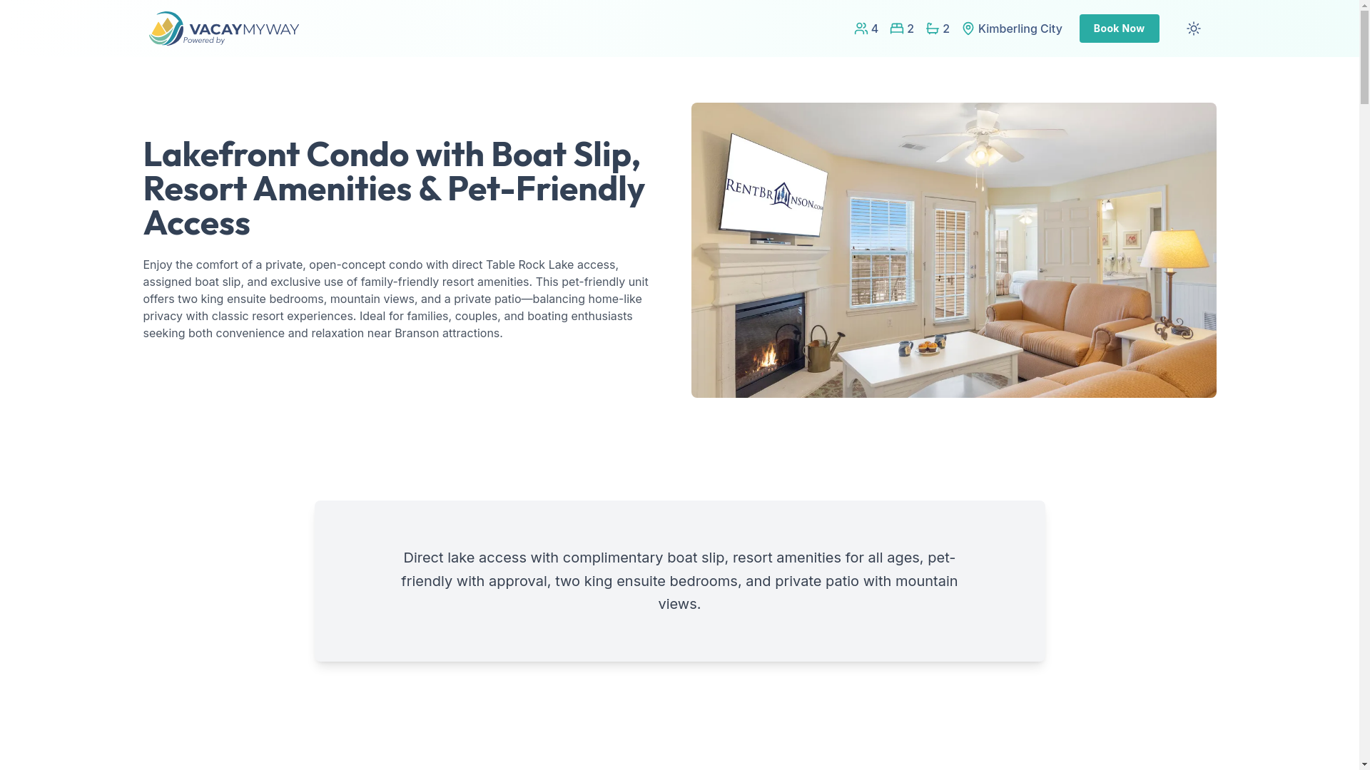 website screenshot of https://oakhaven.properties/