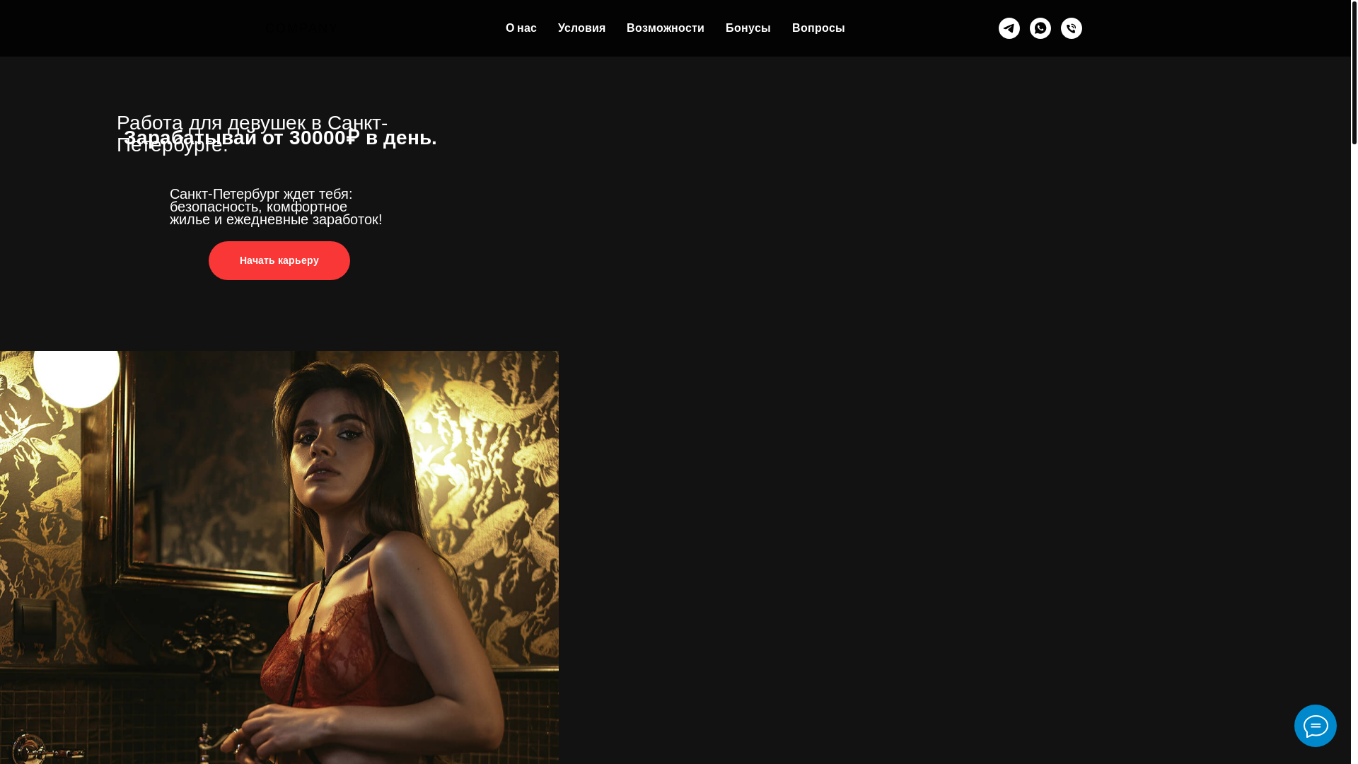 website screenshot of https://spb-career.ru/