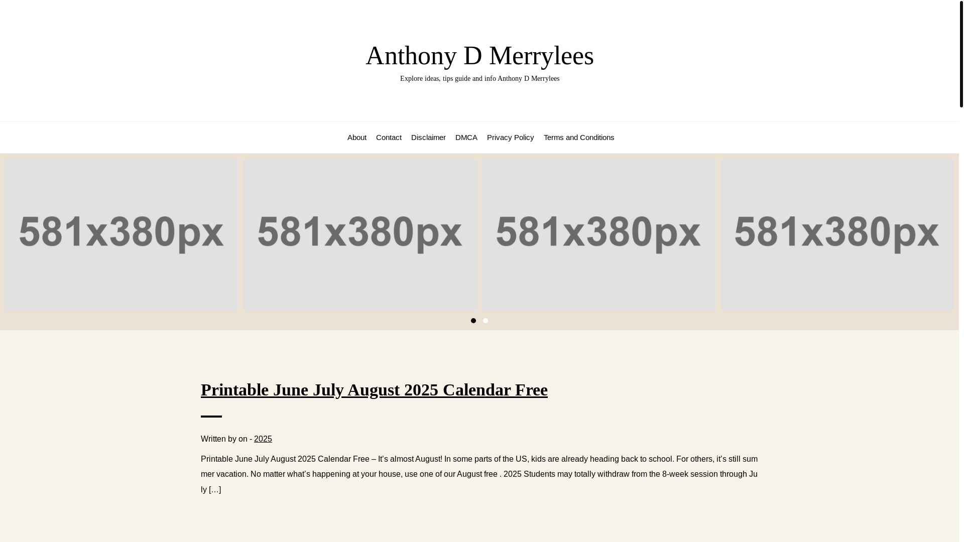 website screenshot of https://anthonydmerrylees.pages.dev/