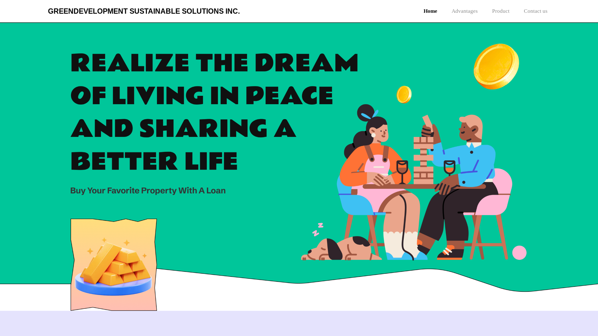 website screenshot of https://greendevelopment-sustainable.com/