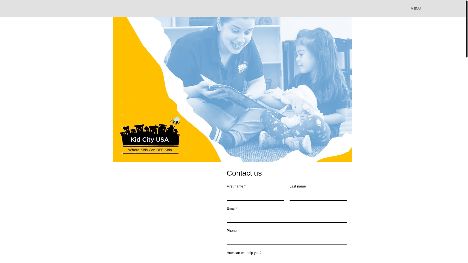 website screenshot of https://kidcityusabluffton.com/