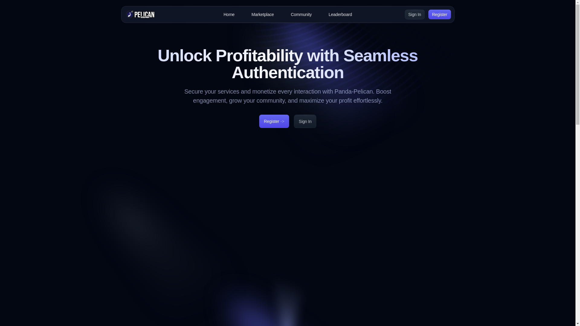website screenshot of https://pandadevelopment.net/