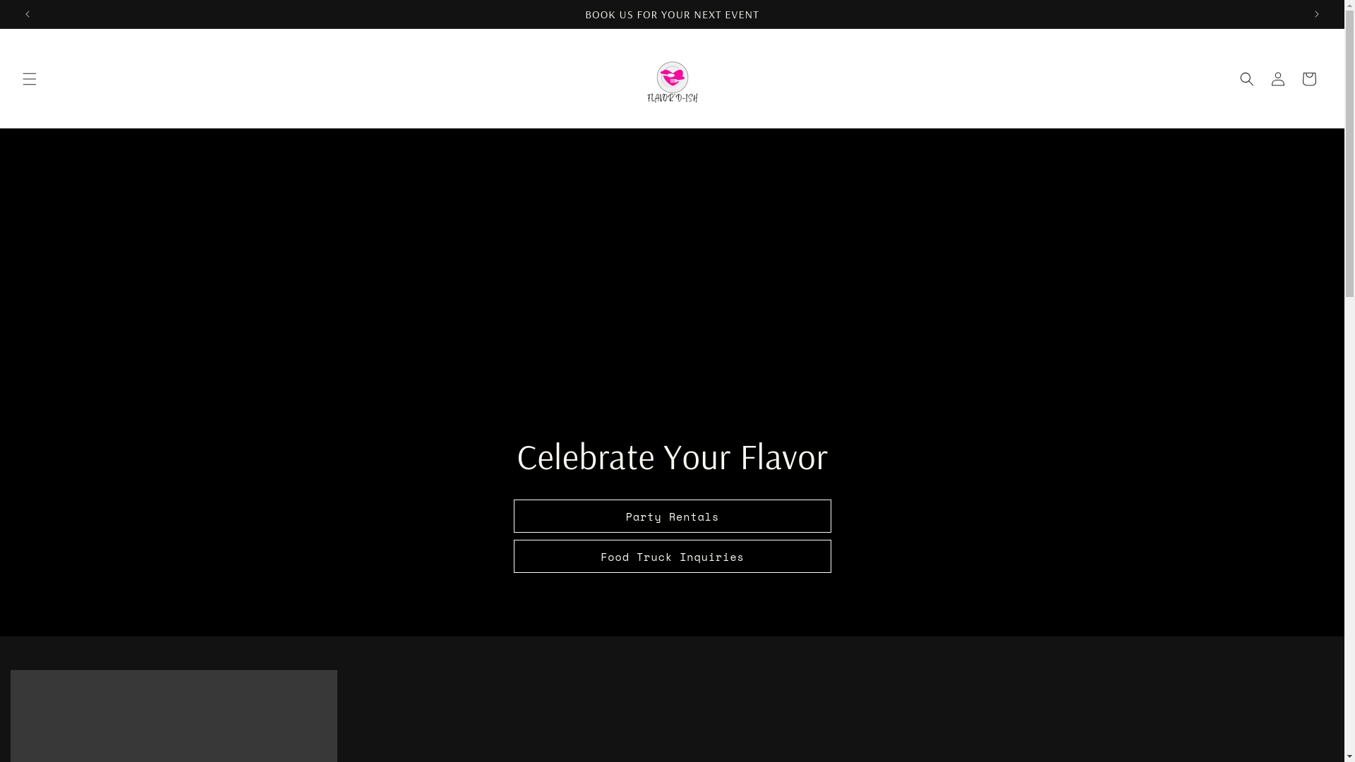 website screenshot of https://flavordishdelaware.com/