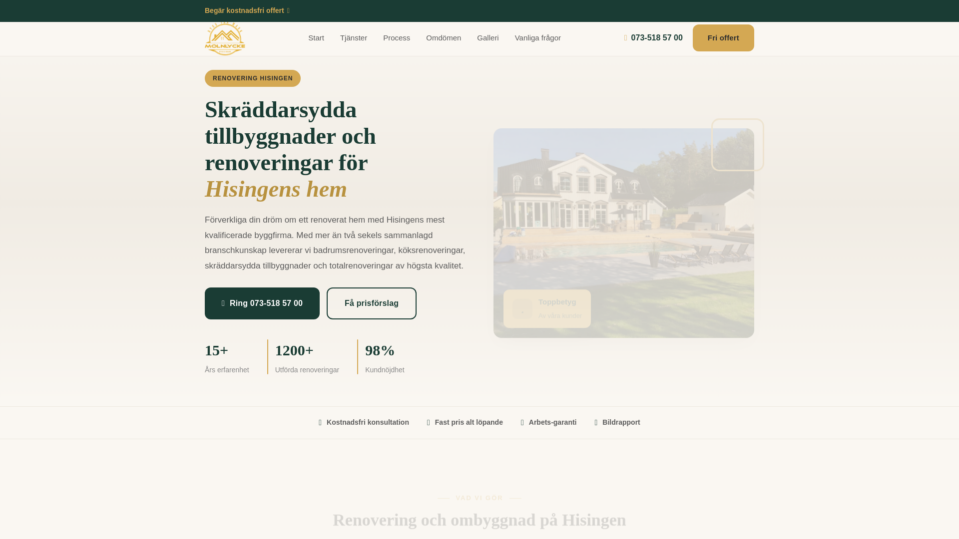 website screenshot of https://renoveringhisingen.se/