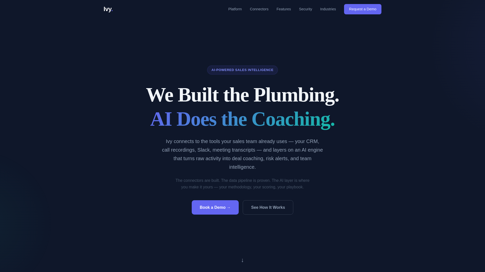 website screenshot of https://ivy-platform.pages.dev/