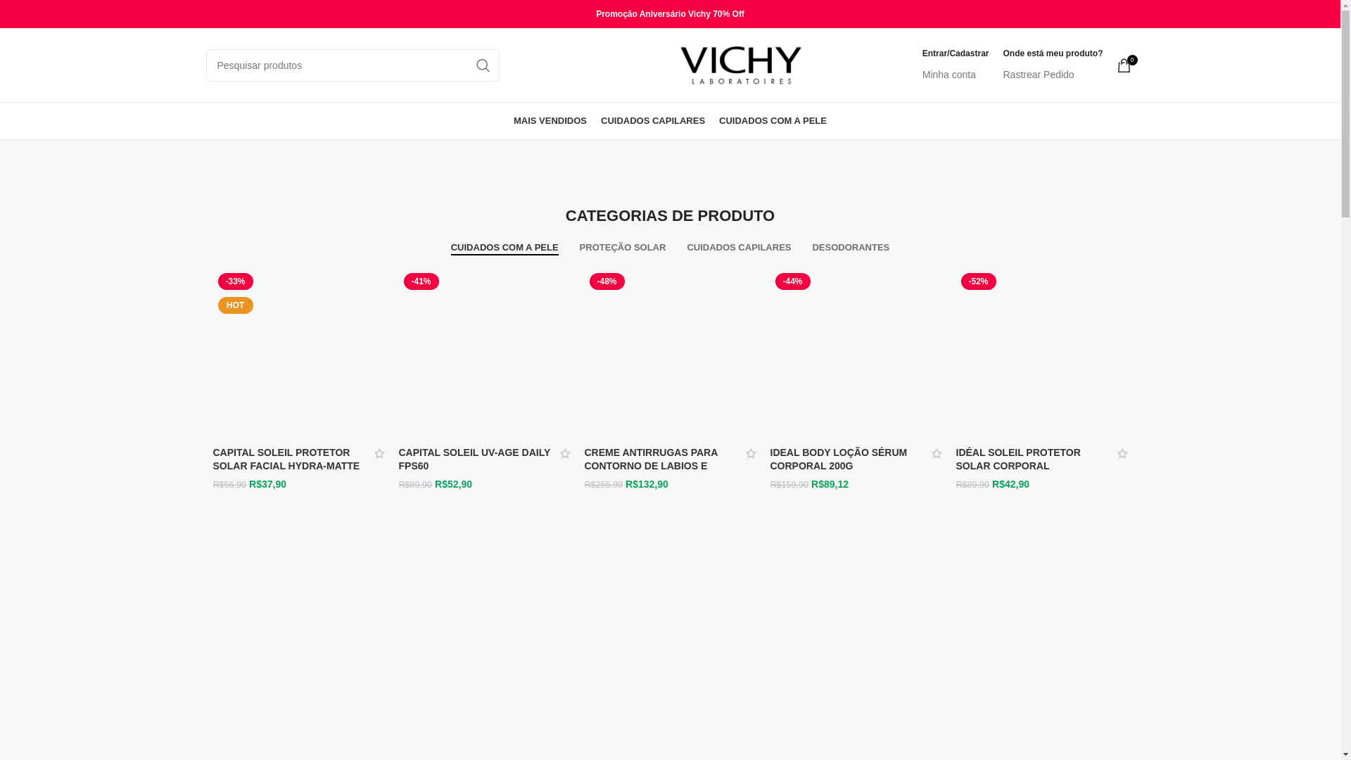 website screenshot of https://lojavlchyoficial.site/