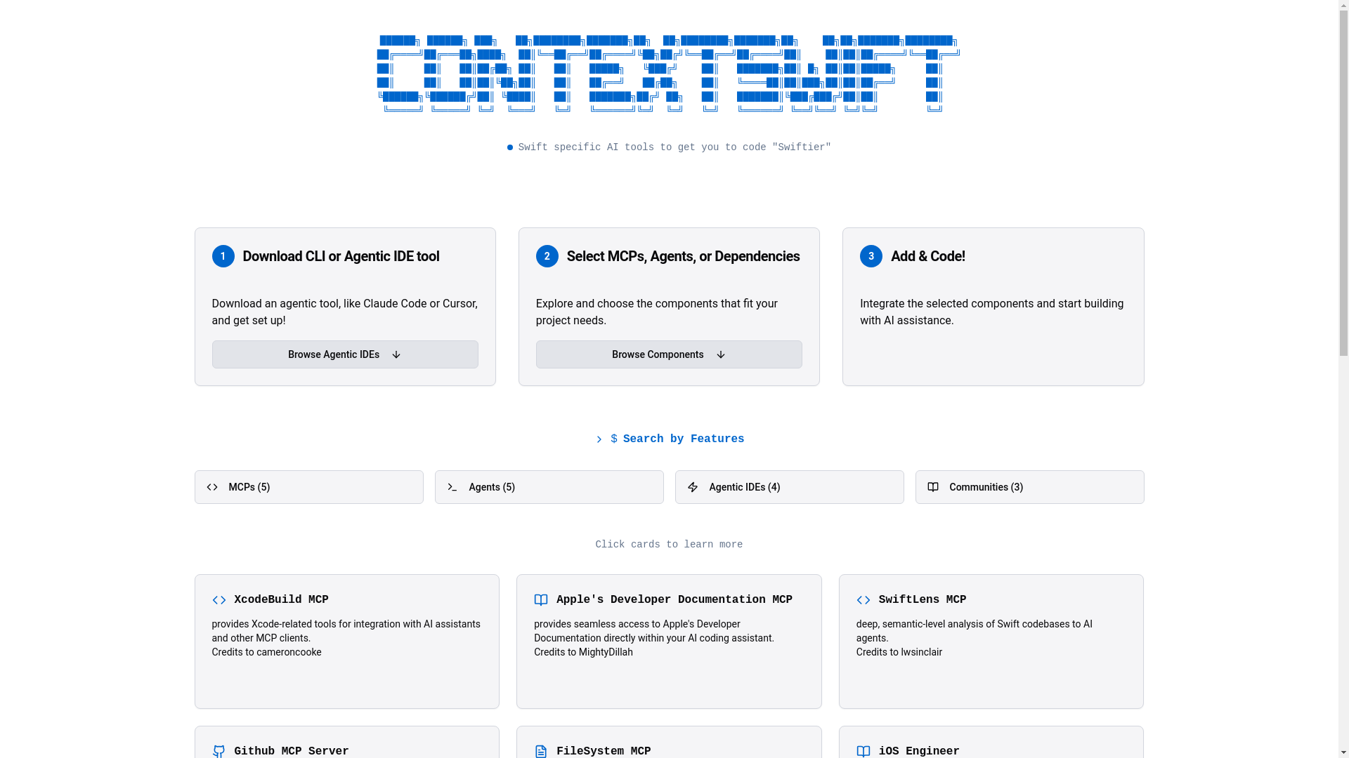 website screenshot of https://contextswift.com/