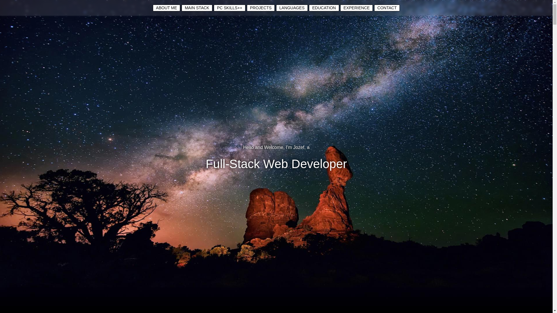 website screenshot of https://jozefjavorsky.sk/