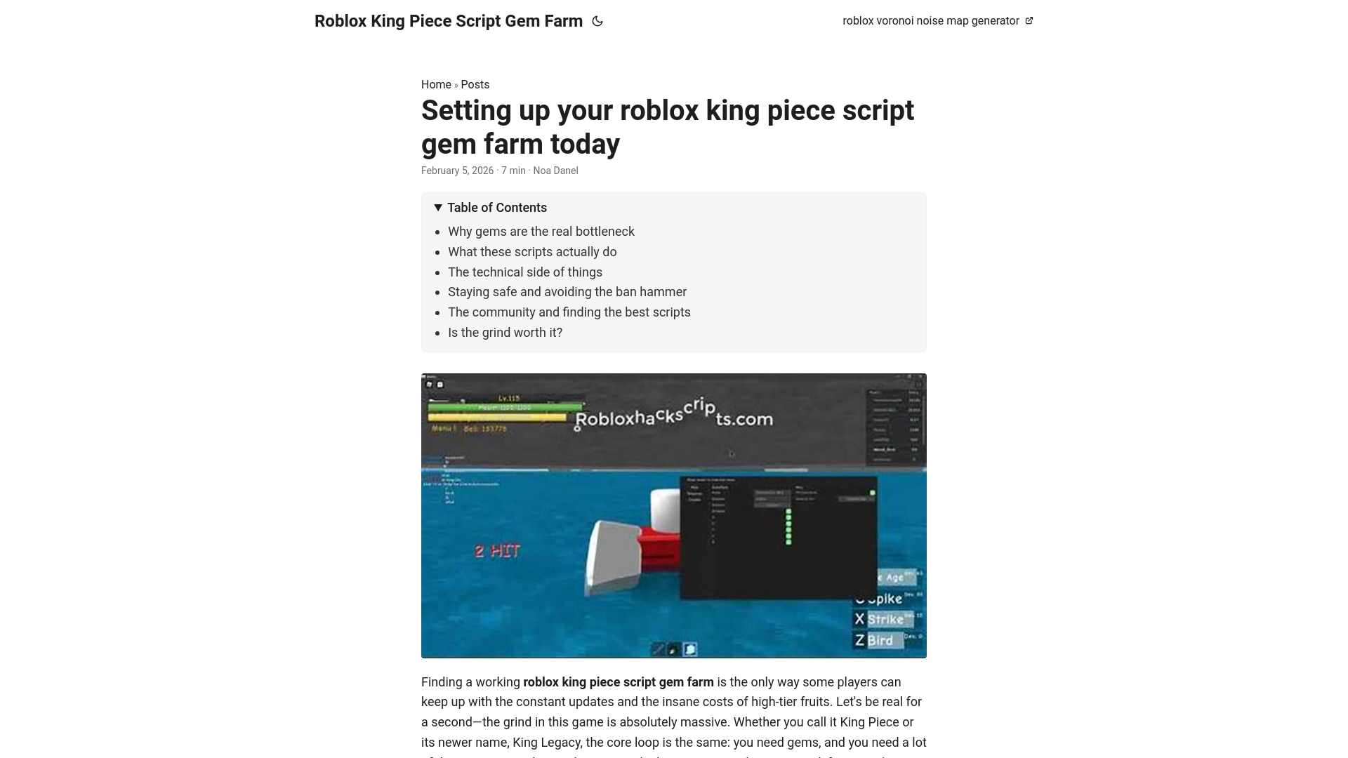 website screenshot of https://roblox-king-piece-script-gem-farm.pages.dev/