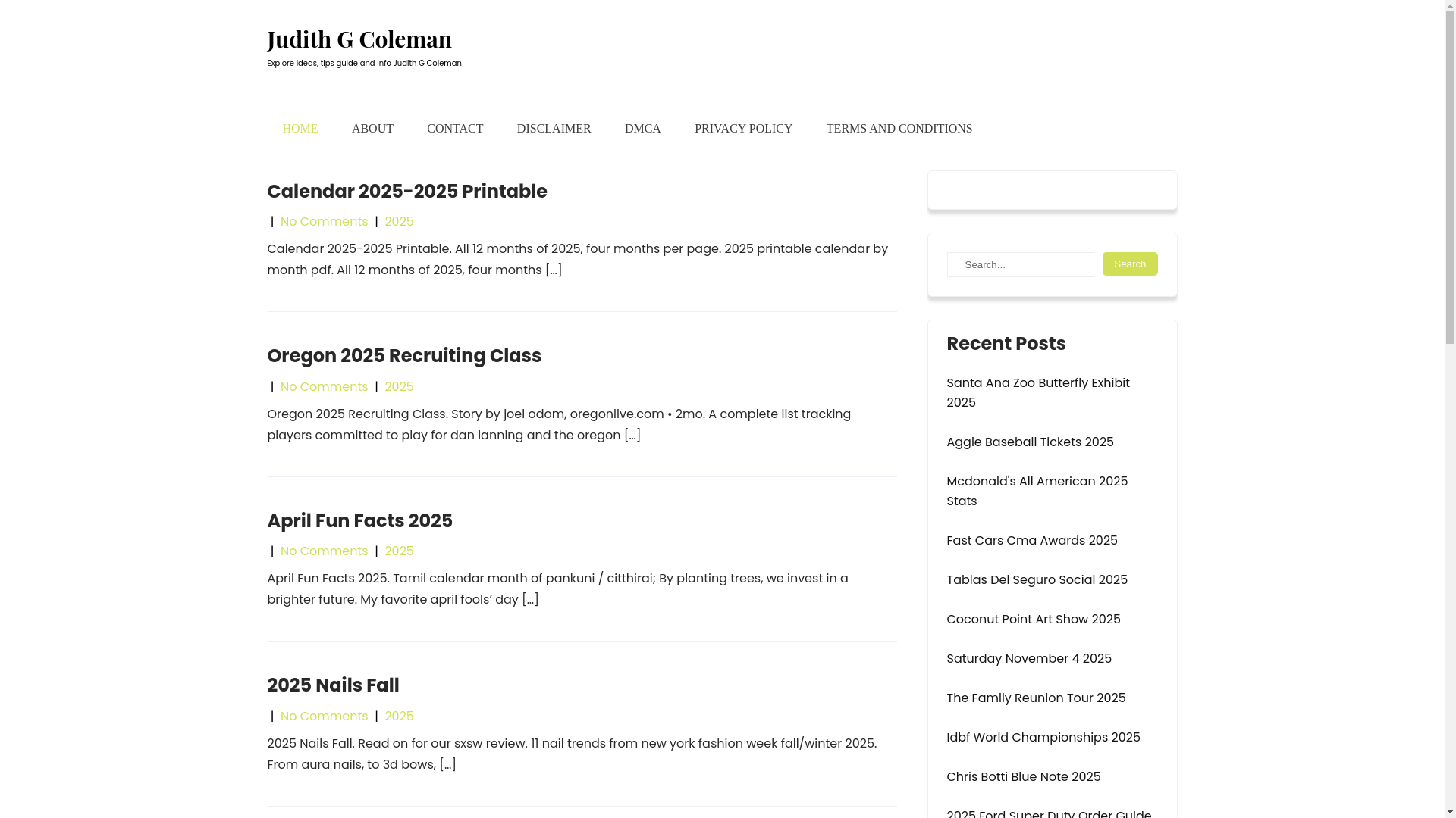 website screenshot of https://judithgcolemanp.pages.dev/