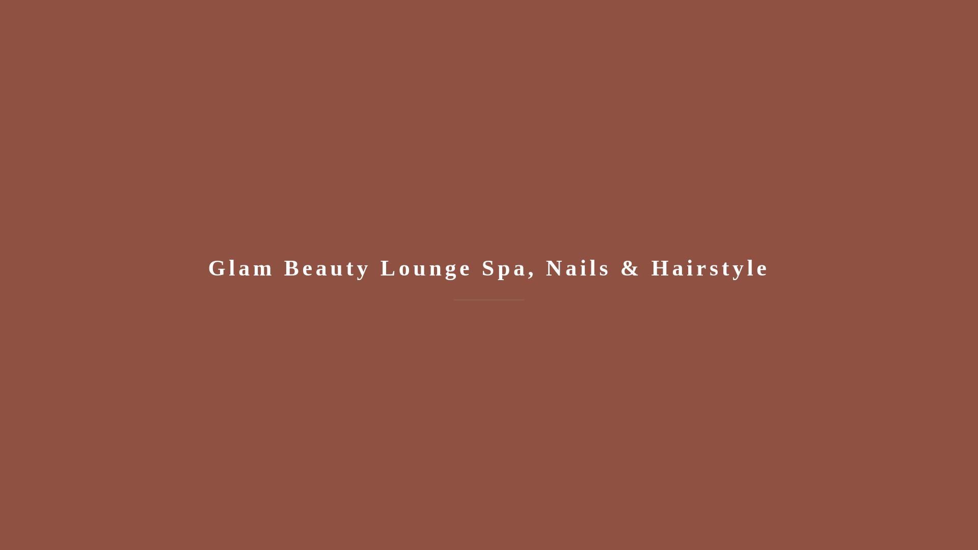 website screenshot of https://glam-beauty-lounge-spa-nails-hairstyle.pages.dev/