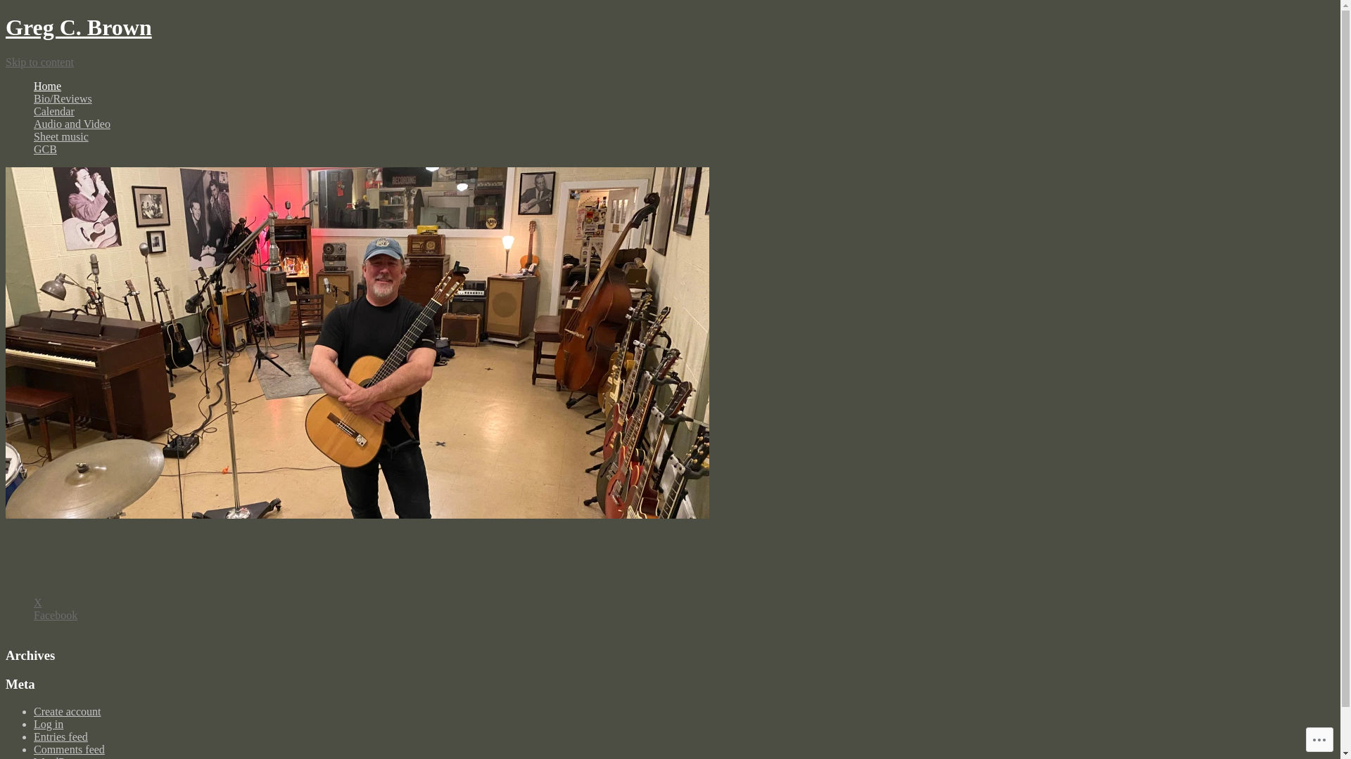 website screenshot of https://gregbrownguitar.com/