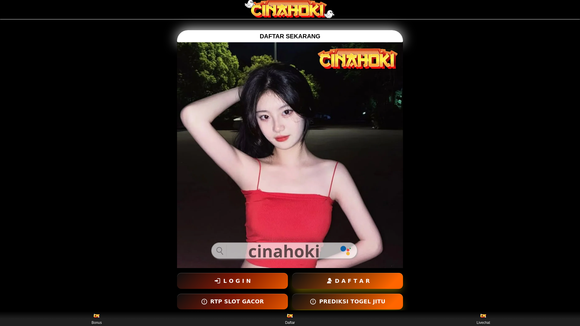 website screenshot of https://kacang-cincau.pages.dev/