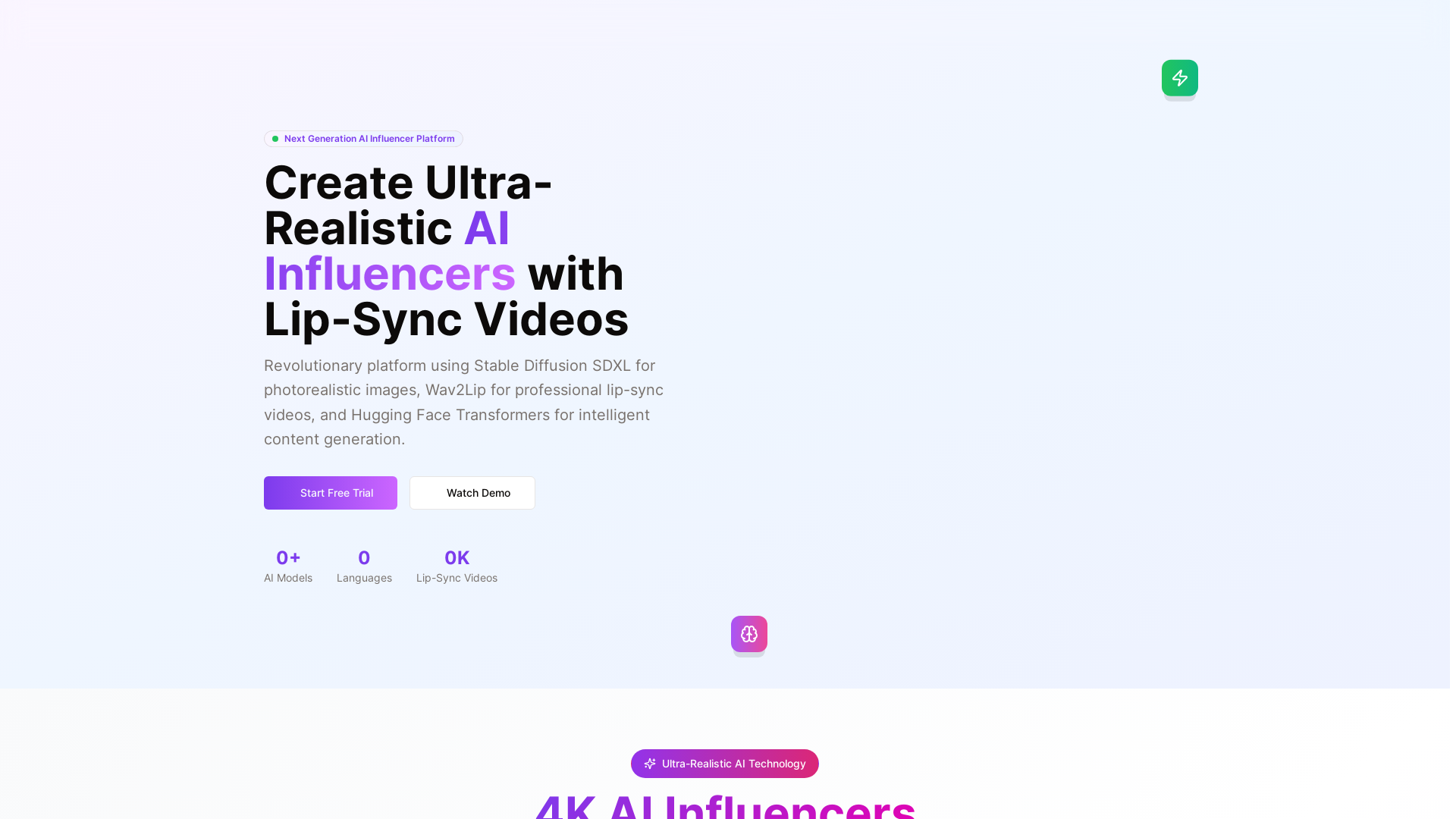 website screenshot of https://influenceforge.net/