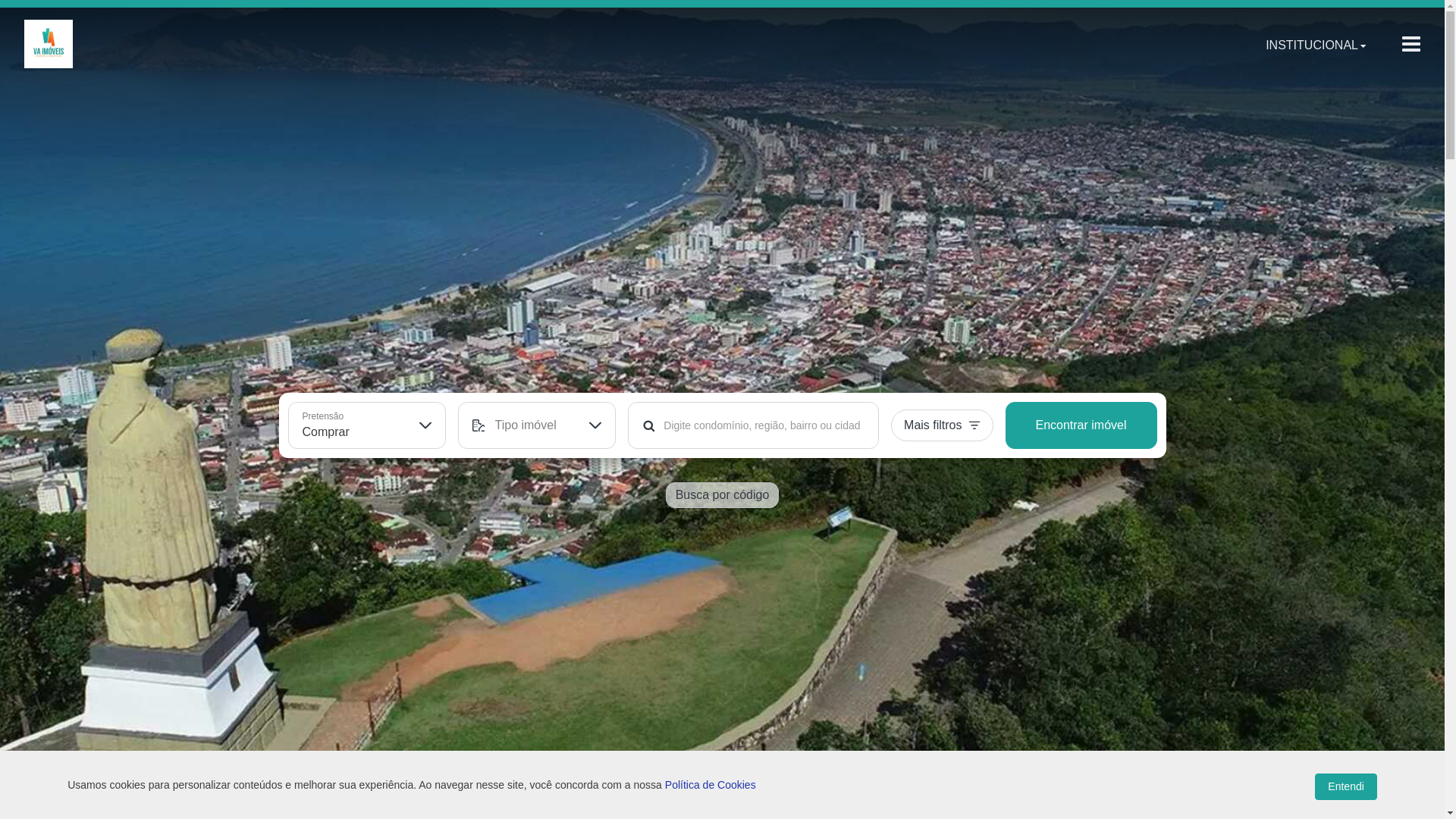 website screenshot of https://vaimoveis.imb.br/