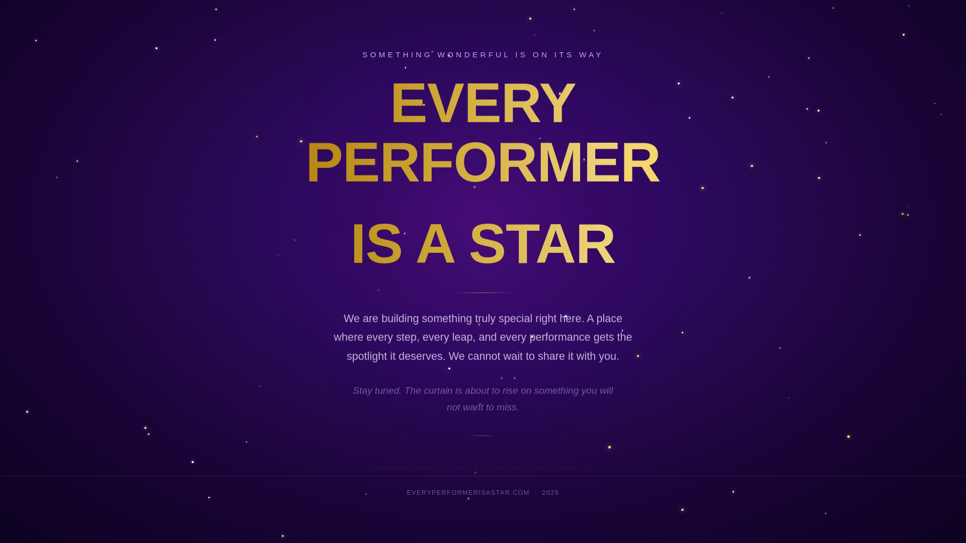 website screenshot of https://everyperformerisastar.pages.dev/