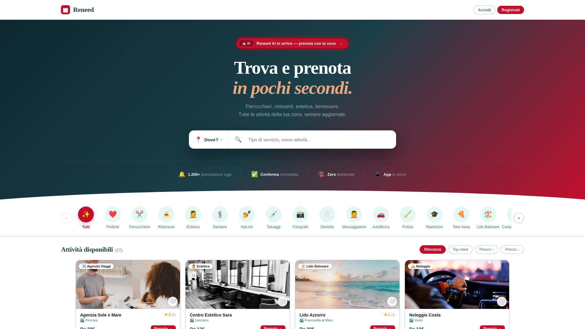 website screenshot of https://reneed.it/