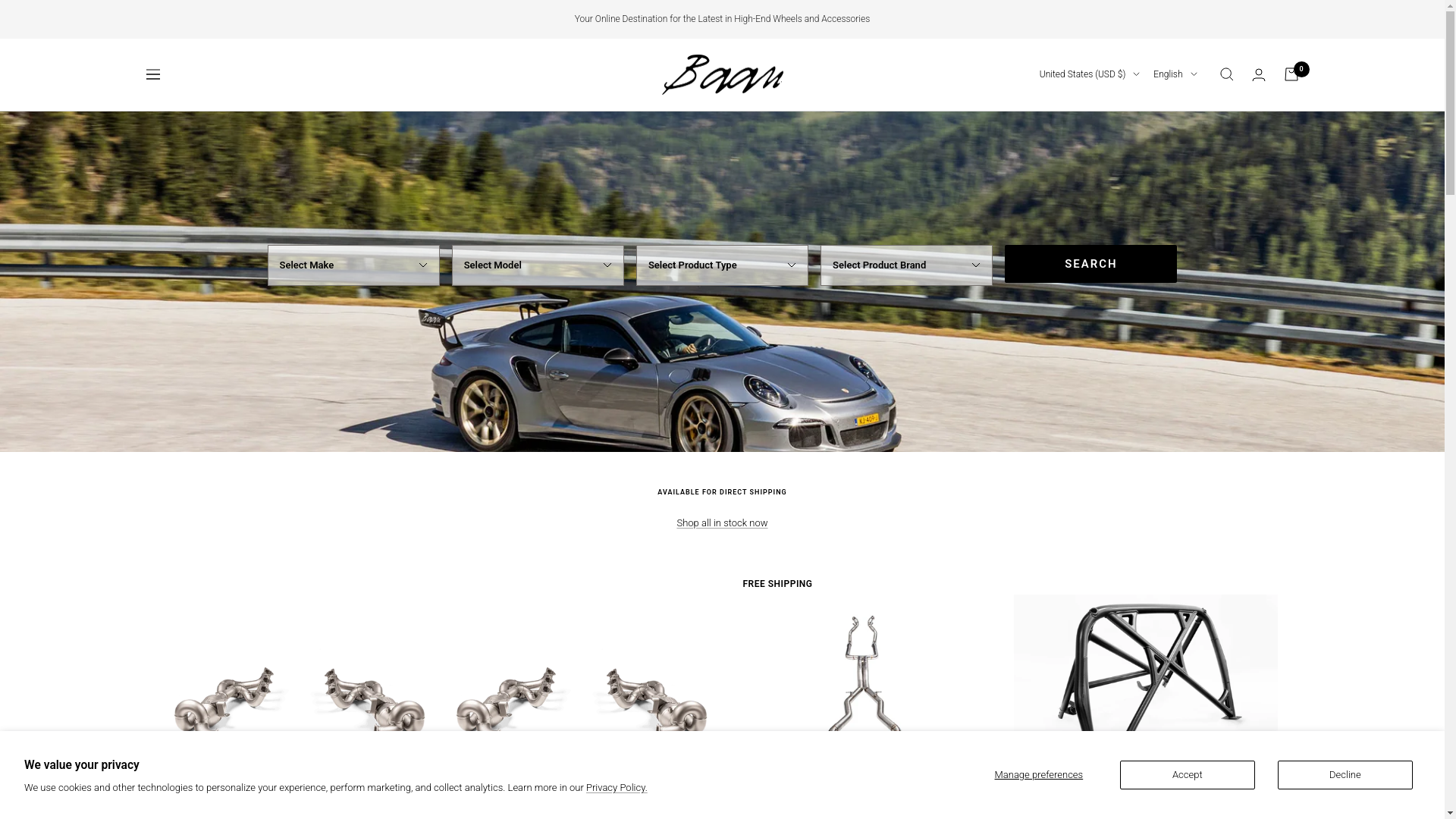 website screenshot of https://baanteq.com/