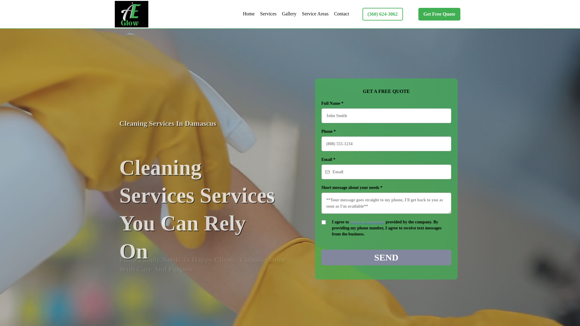website screenshot of https://oregonsresidentialcommercialcleaners.com/