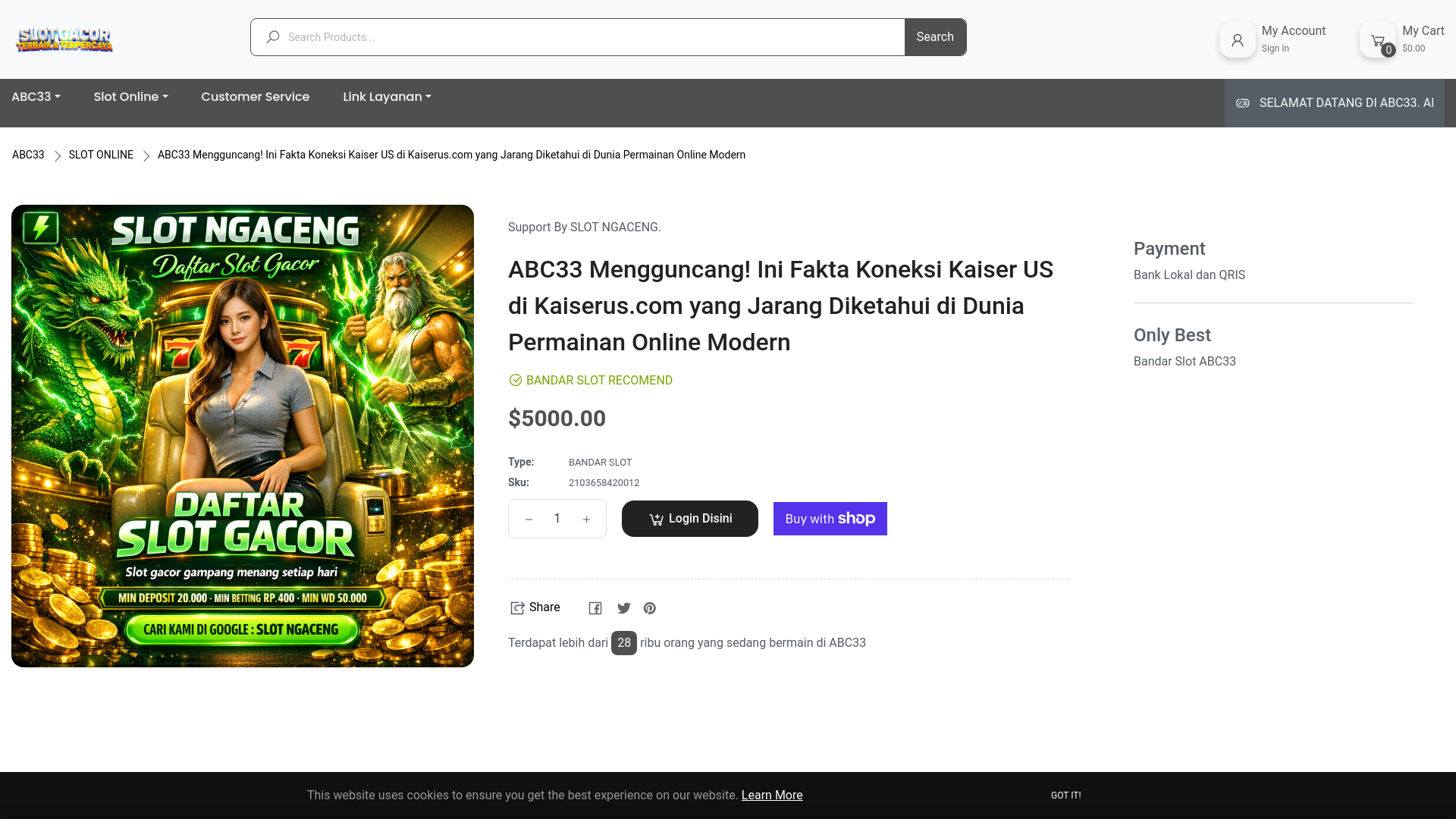 website screenshot of https://kaiserus-lp-abc33.pages.dev/