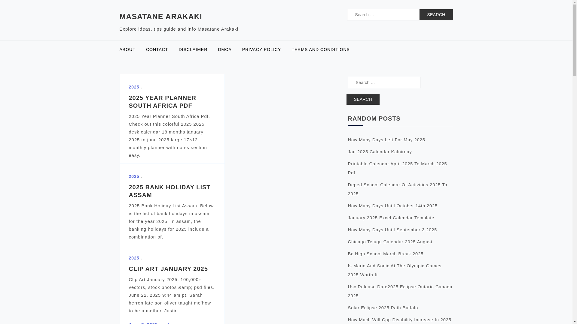 website screenshot of https://masatanearakaki.pages.dev/